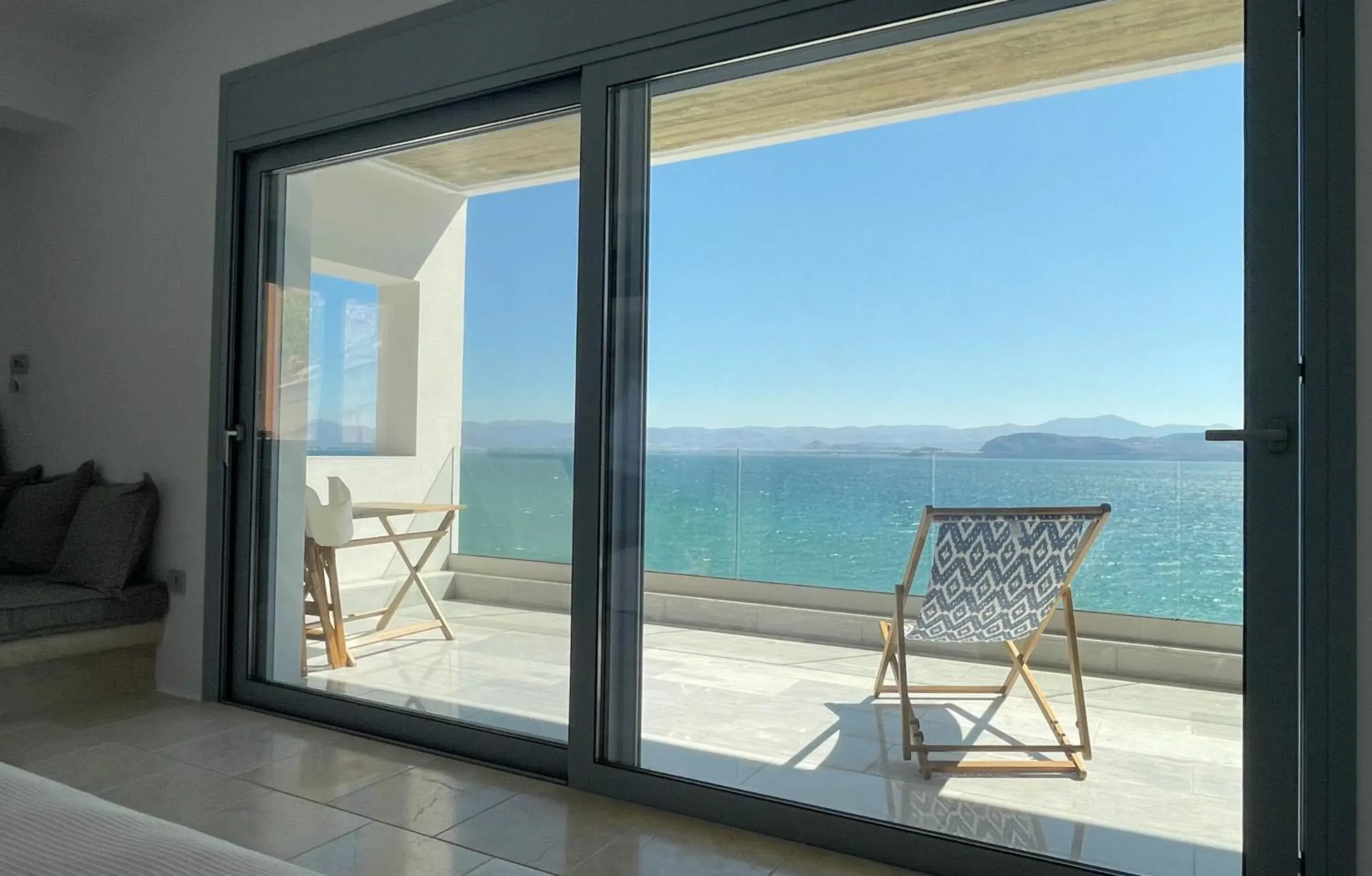 Deluxe Double Room with Balcony and Sea View in Anavalos Deluxe Double Room with Balcony and Sea View in Anavalos