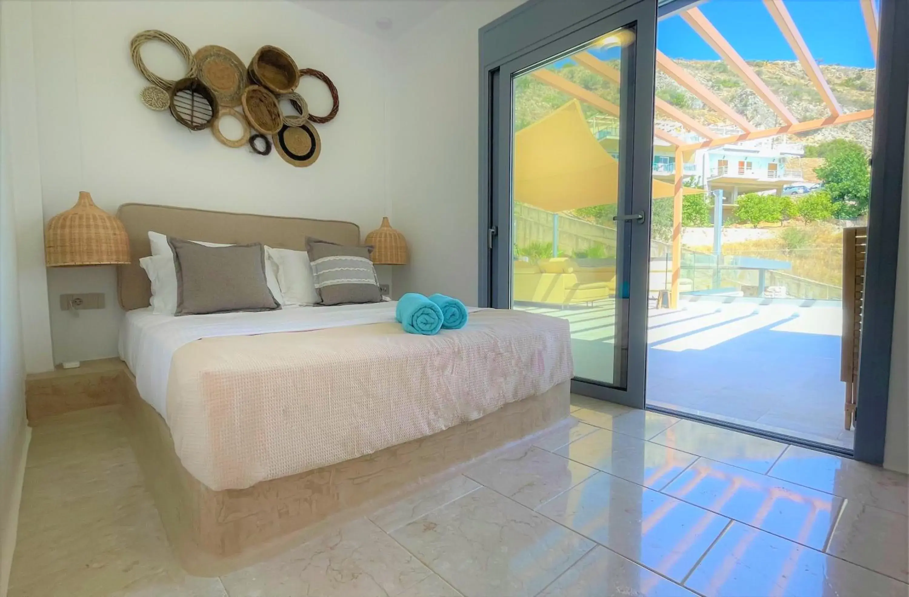 Double or Twin Room with Terrace in Anavalos Double or Twin Room with Terrace in Anavalos