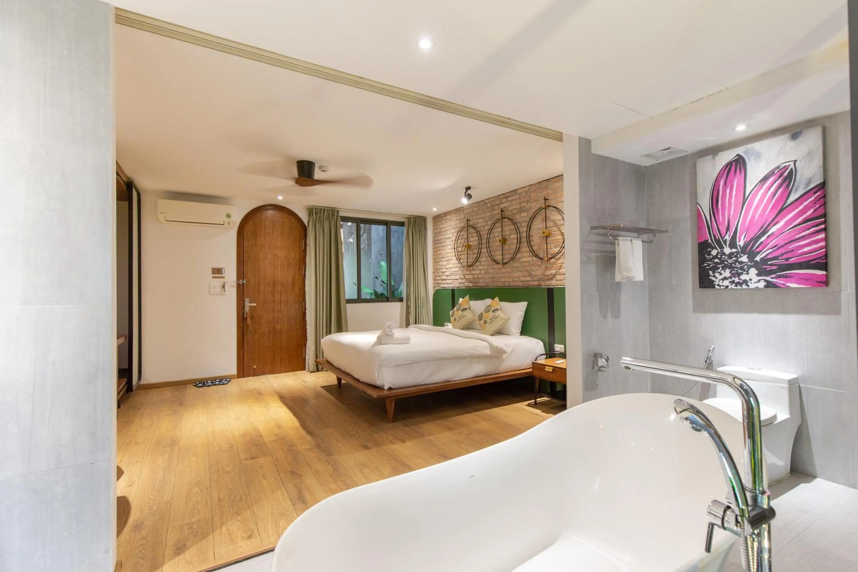 Bed in Seaforest Hotel by Haviland