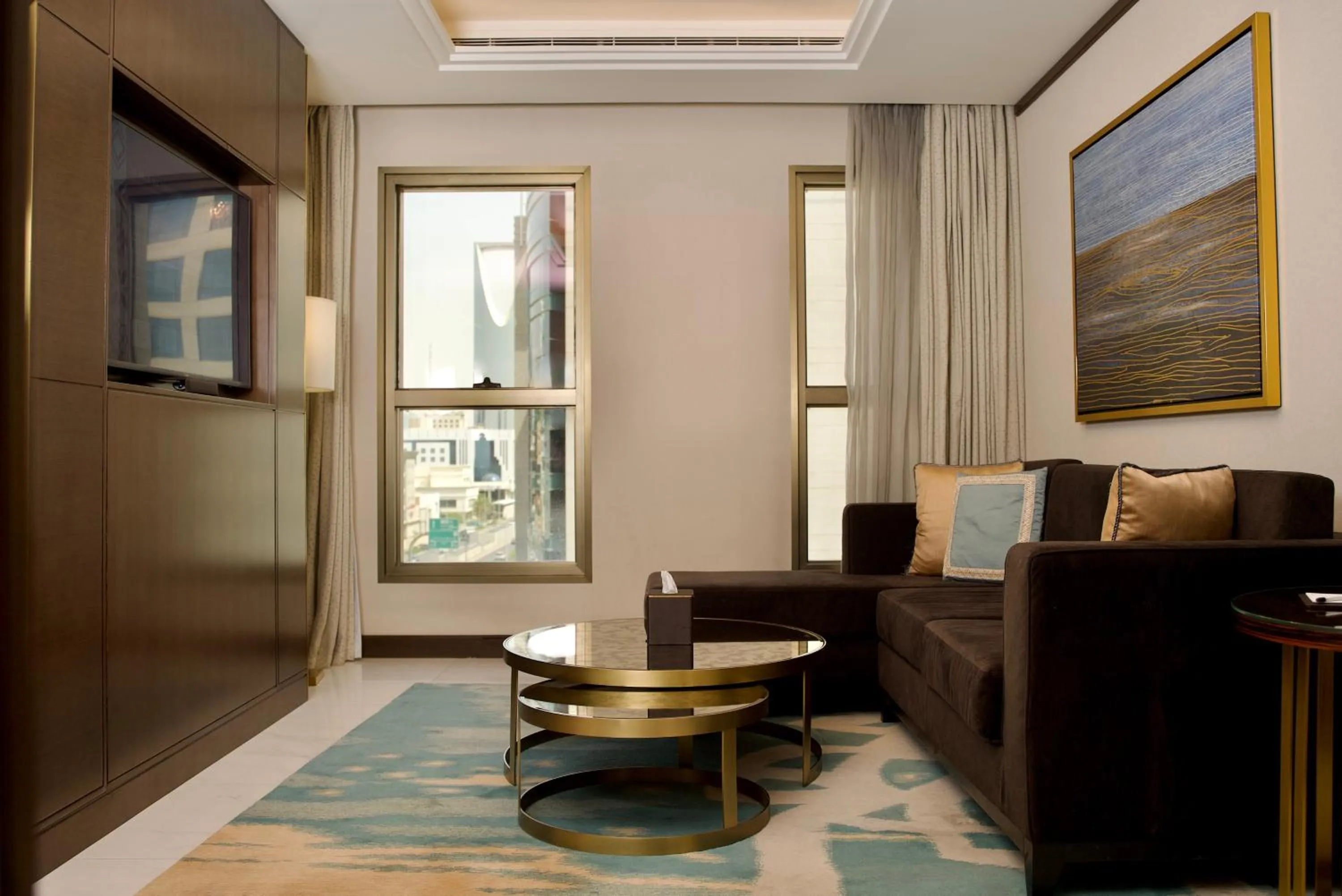 Seating area in Joudyan Olaya Riyadh By Elaf