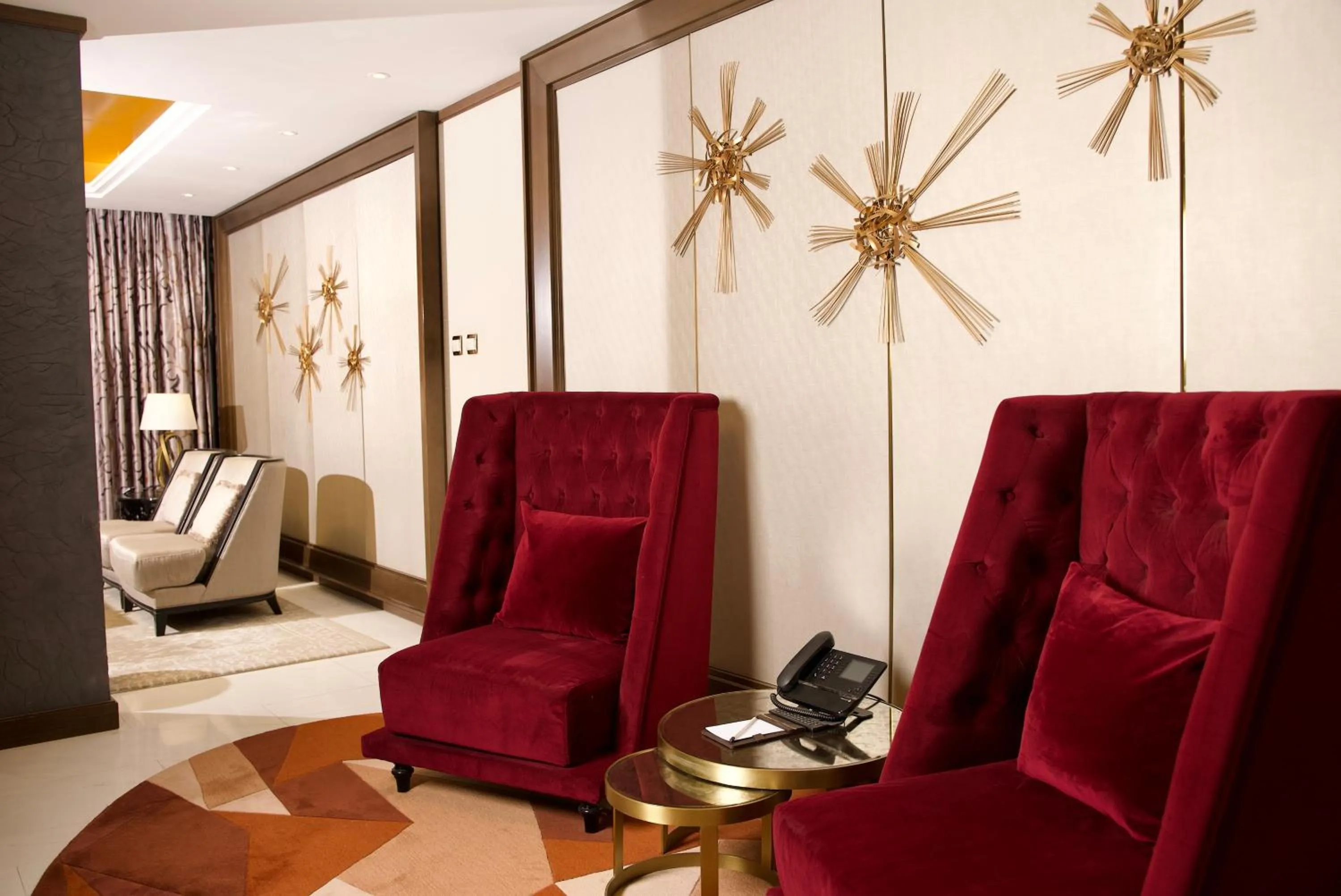 Seating area in Joudyan Olaya Riyadh By Elaf