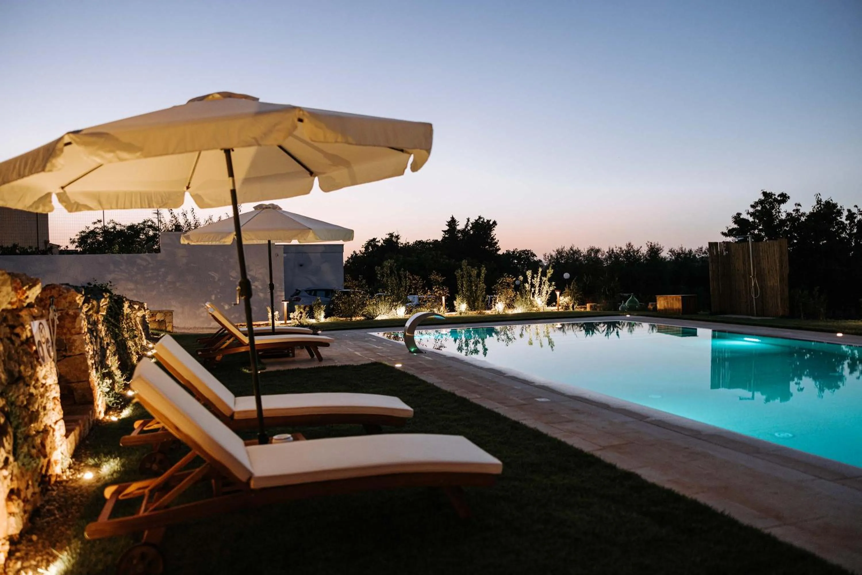 Swimming pool in Villa Sardella