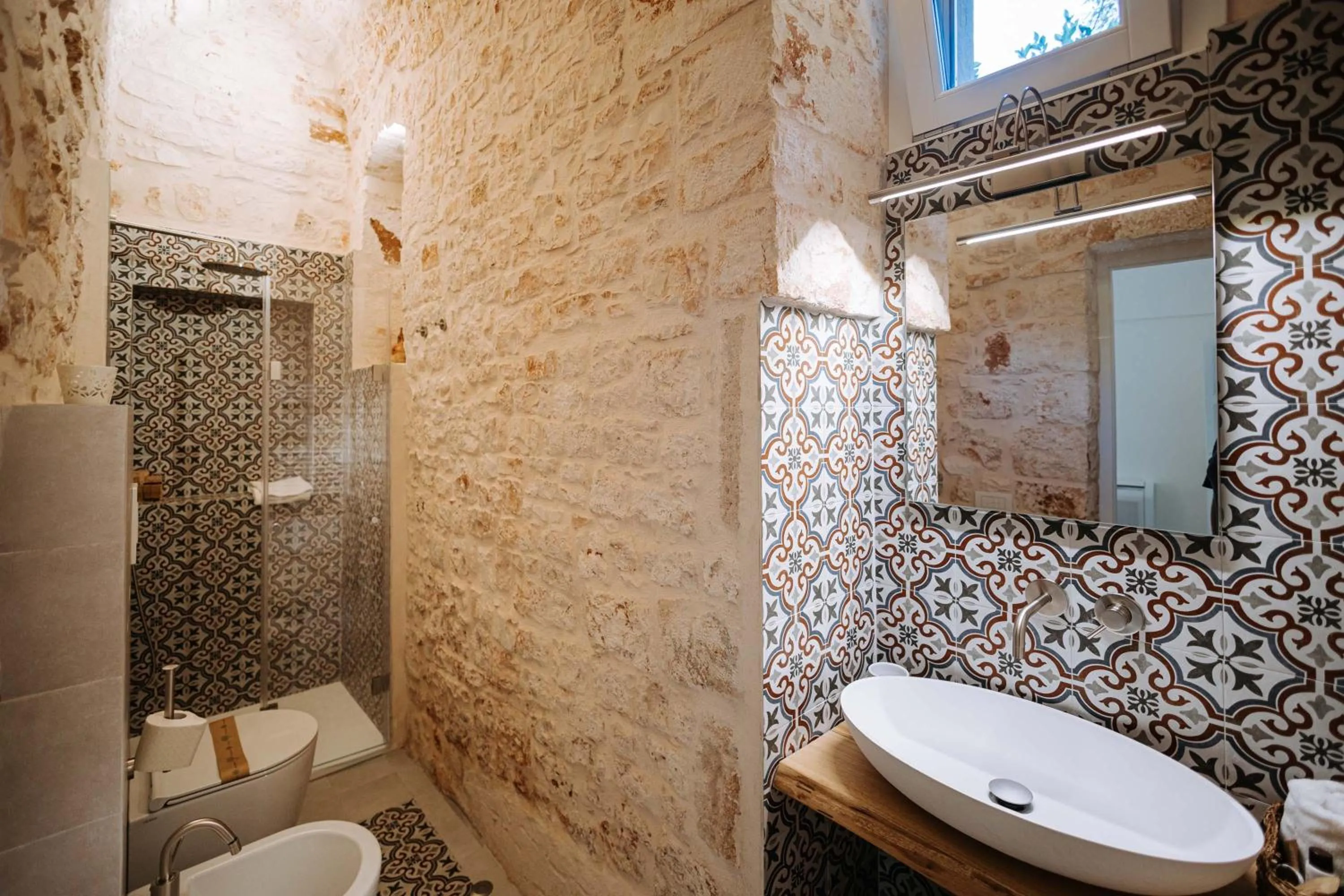 Bathroom in Villa Sardella