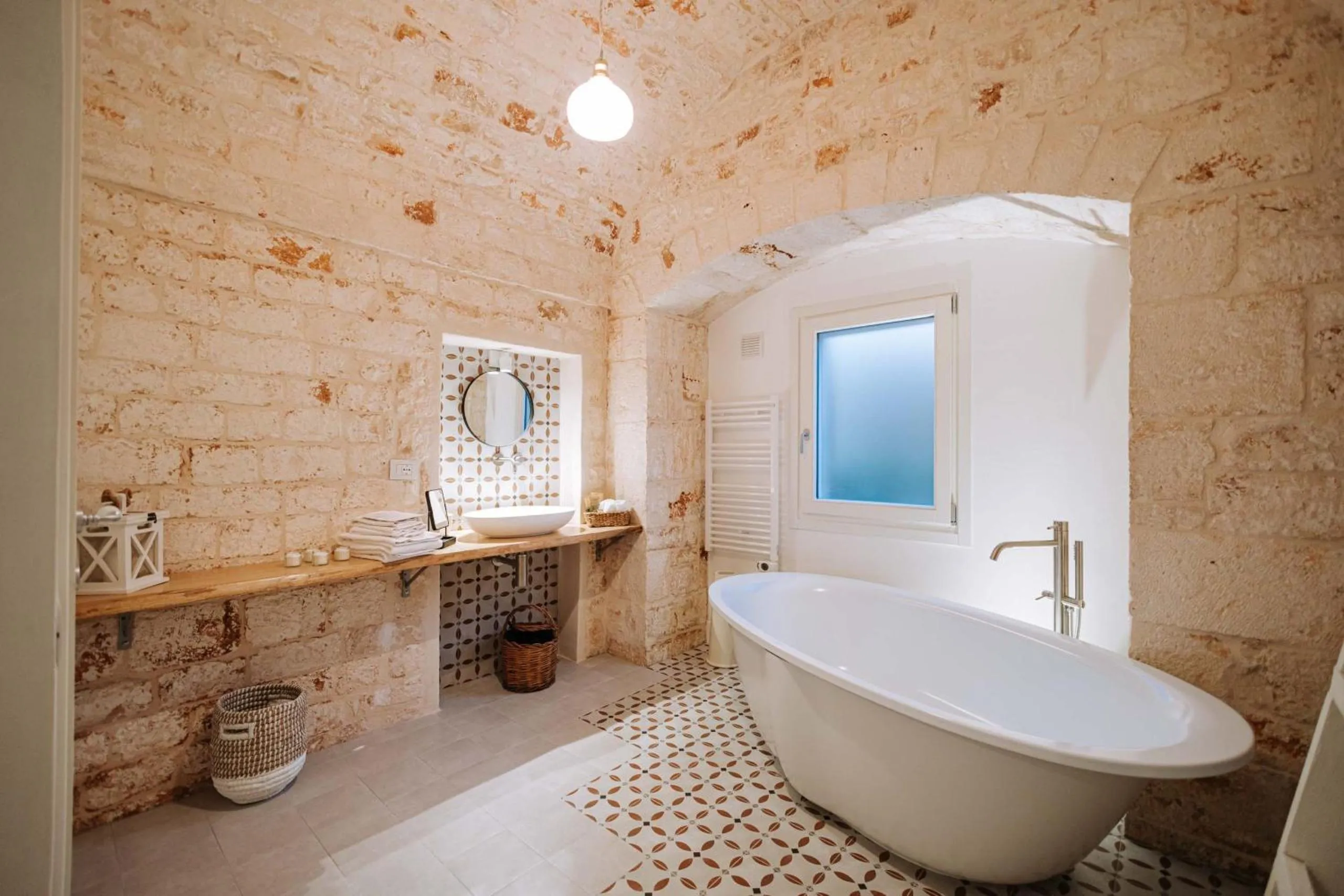 Bathroom in Villa Sardella