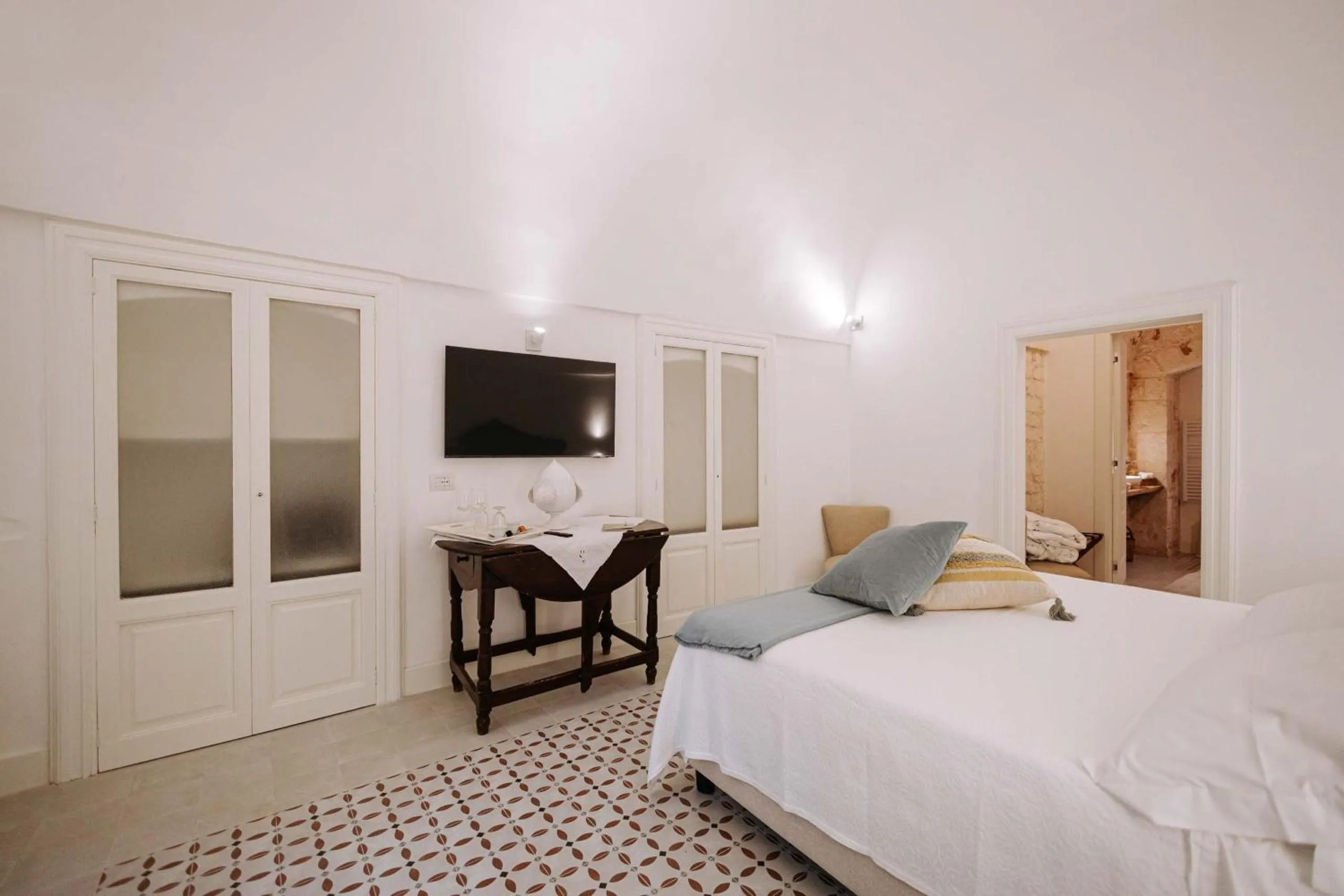 Bed in Villa Sardella