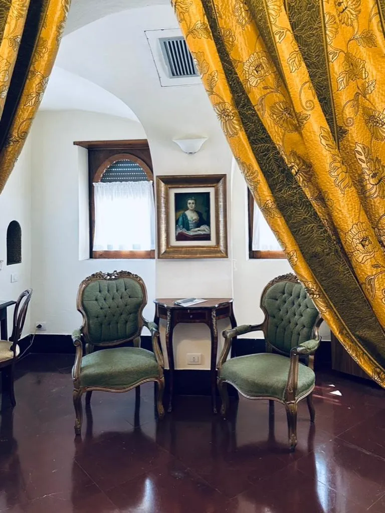 Living room in Grand Hotel Dei Castelli