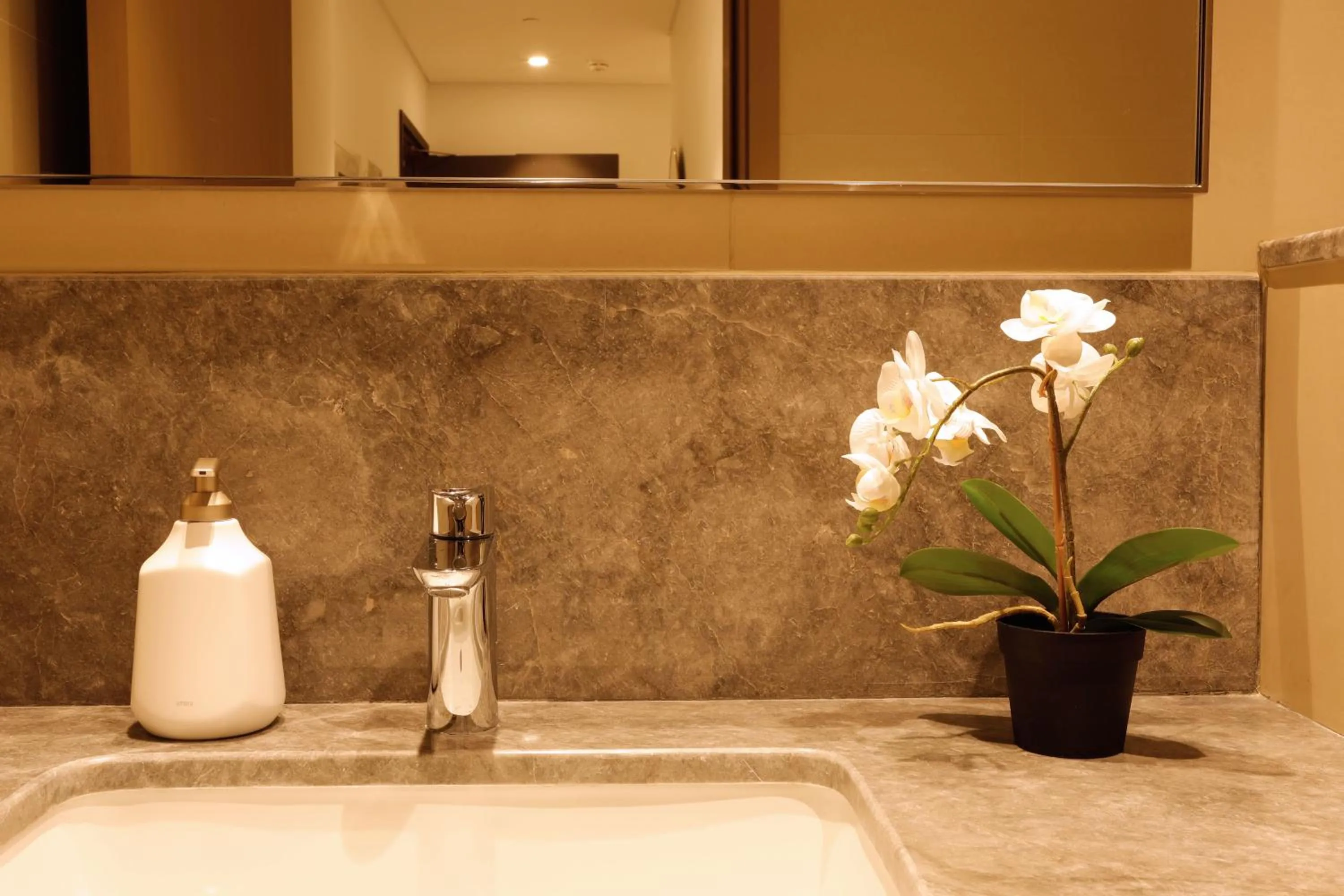 Bathroom in Elegant Apartment with Direct access to Dubai Mall