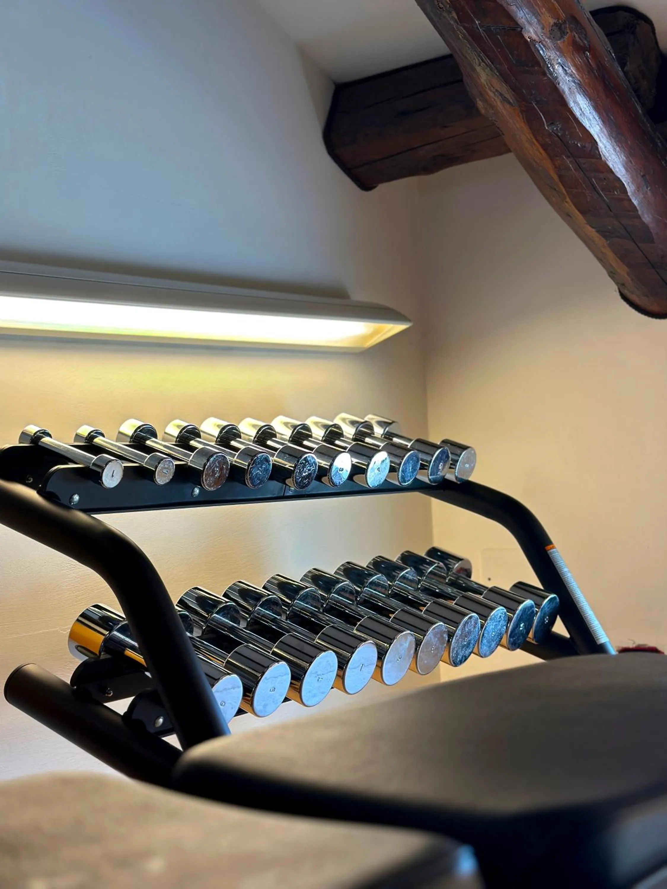 Fitness centre/facilities in Hotel Grande Italia
