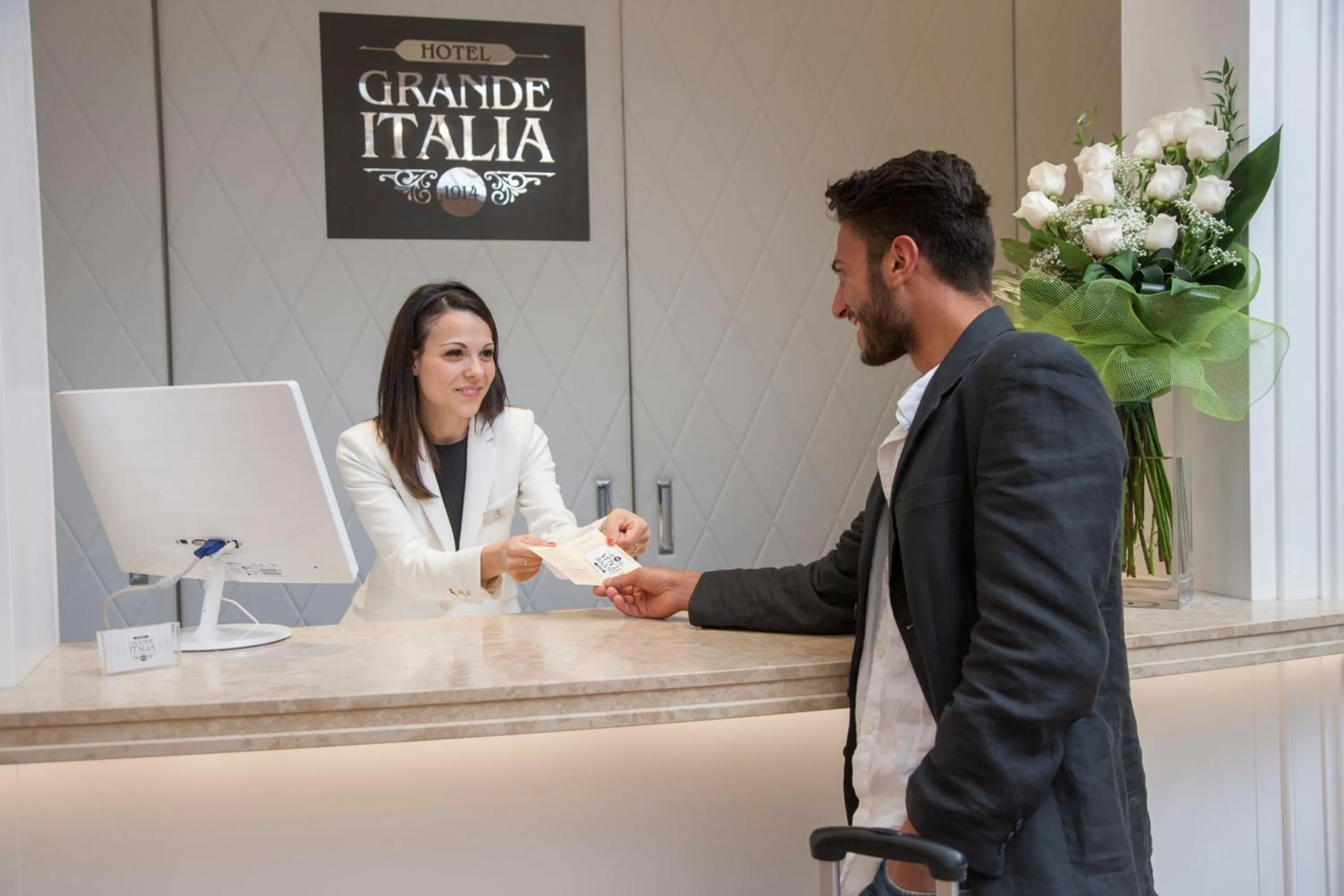 Staff in Hotel Grande Italia