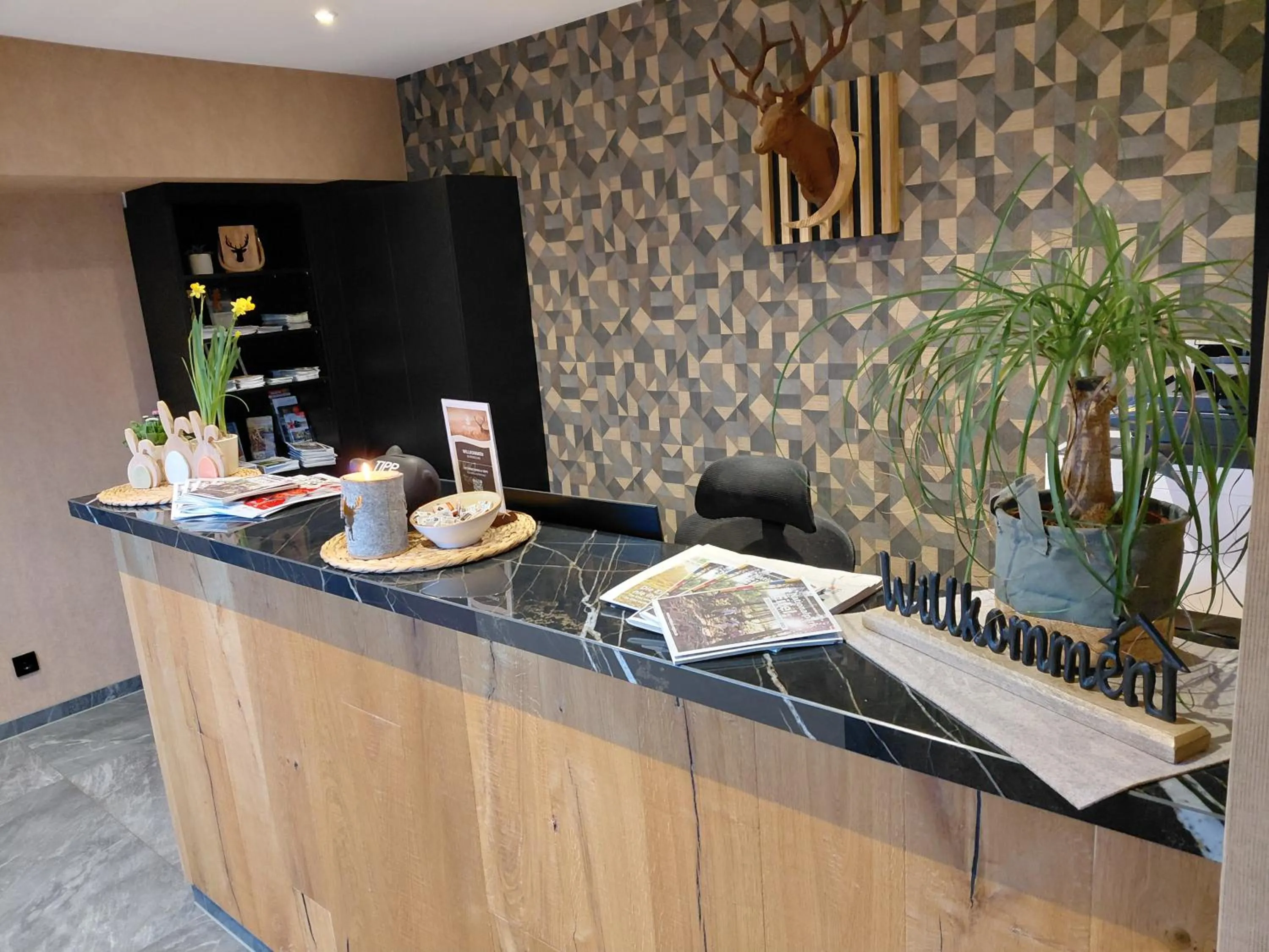 Property building in DER Hirsch Hotel