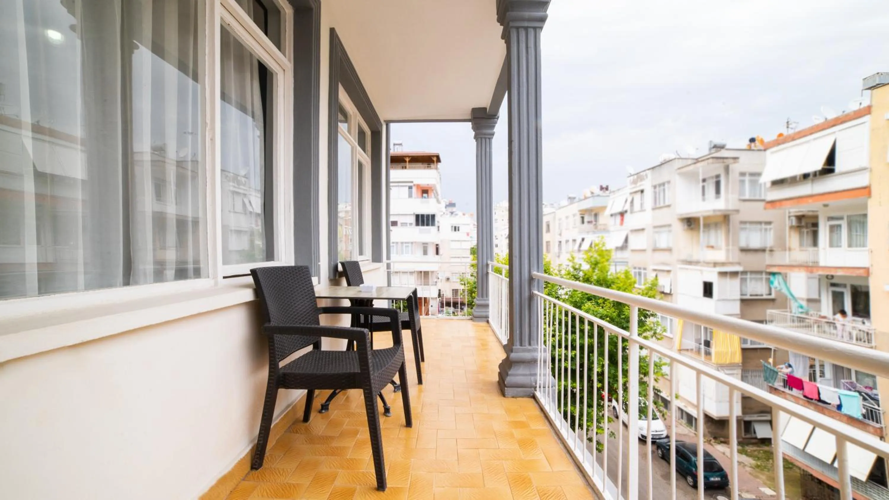 Balcony/Terrace in My Home Hotel Antalya City Center