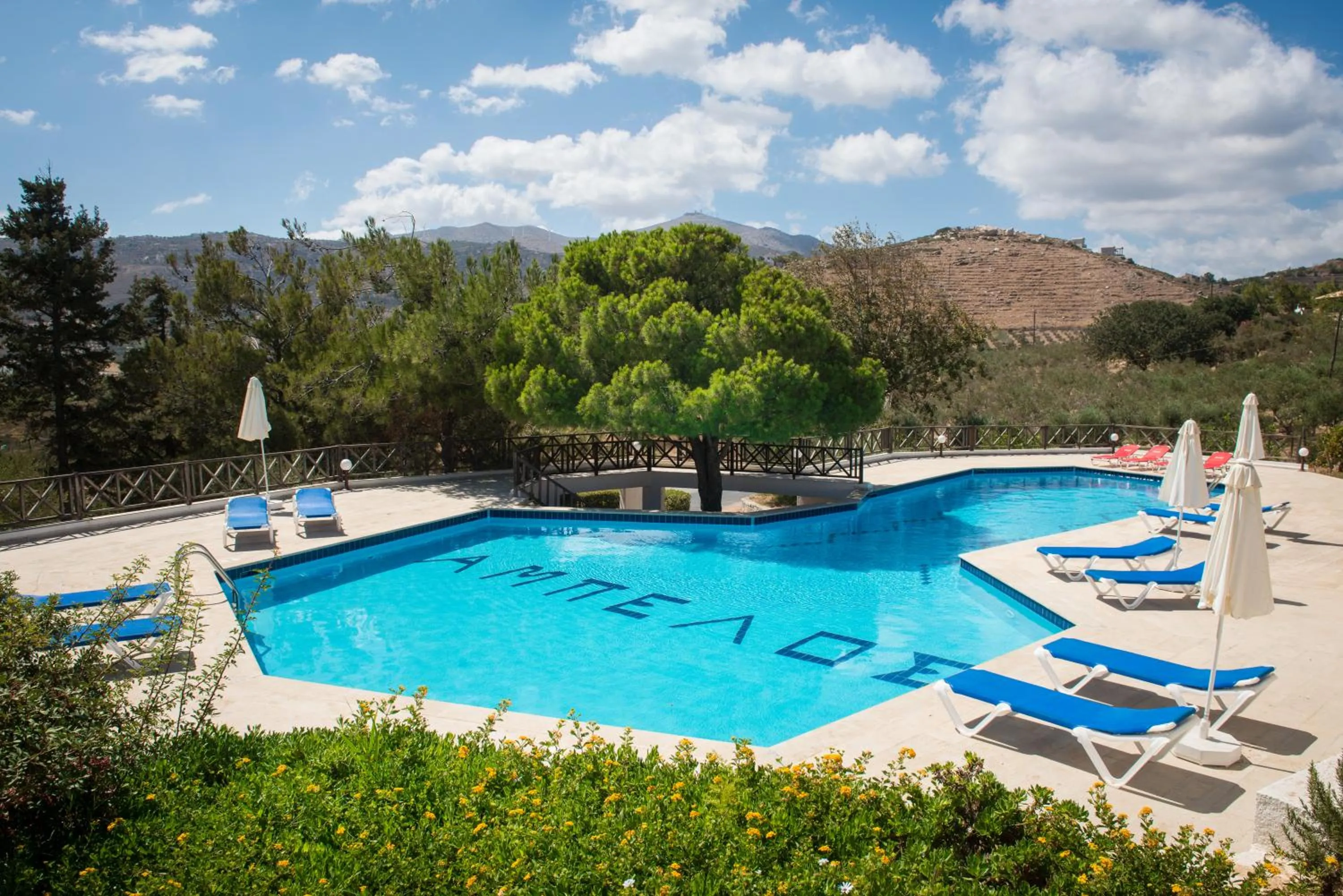 Natural landscape in Ambelos