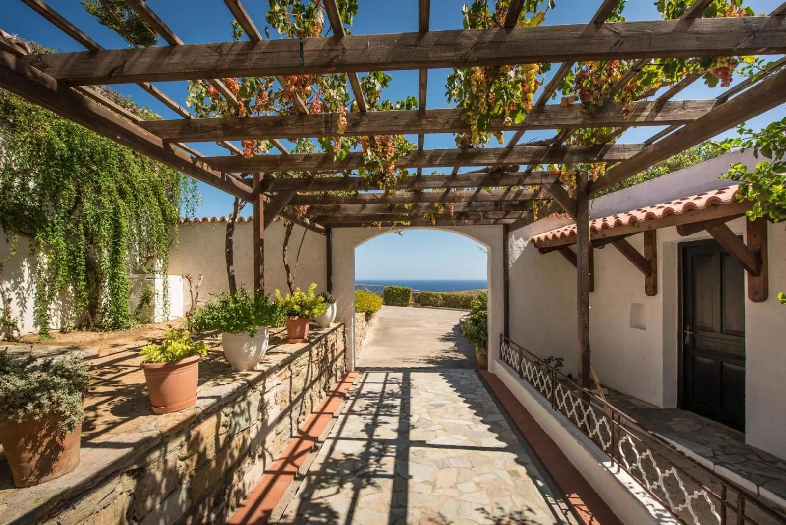 Facade/entrance in Ambelos