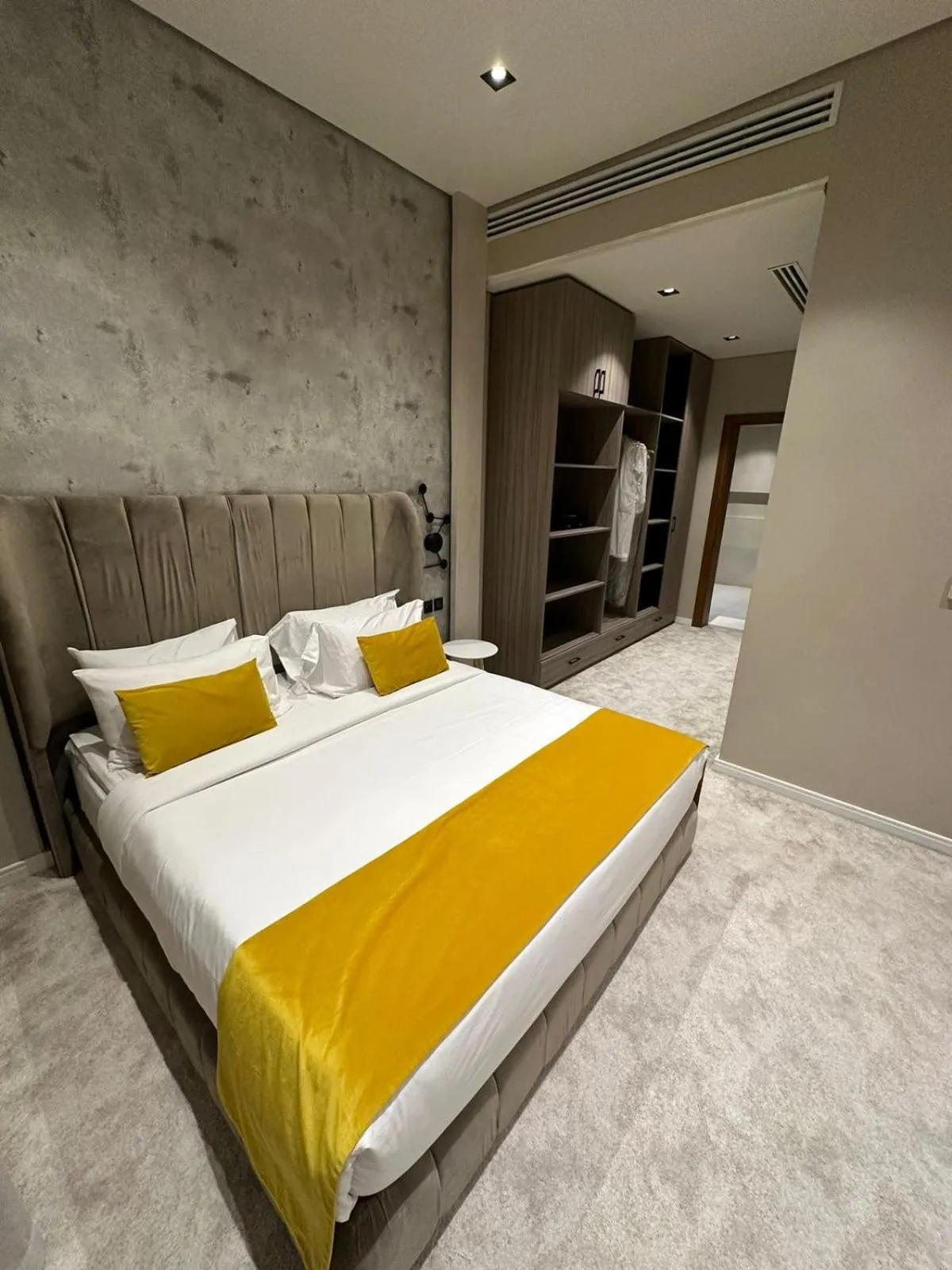 Bed in Voyage Residence فوياج ريسيدنس للشقق المخدومة
