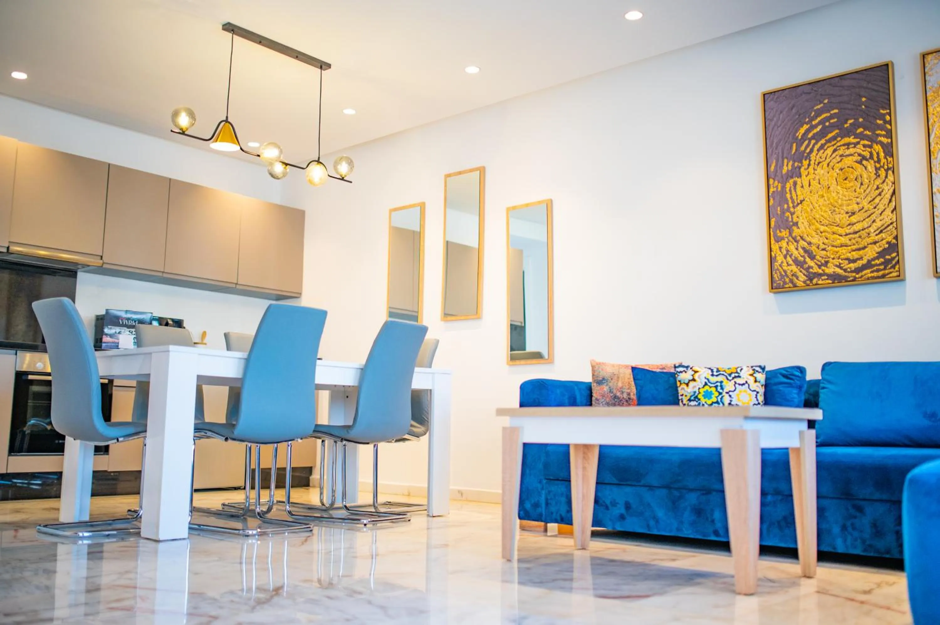 Kitchen or kitchenette in Family Aparthotel