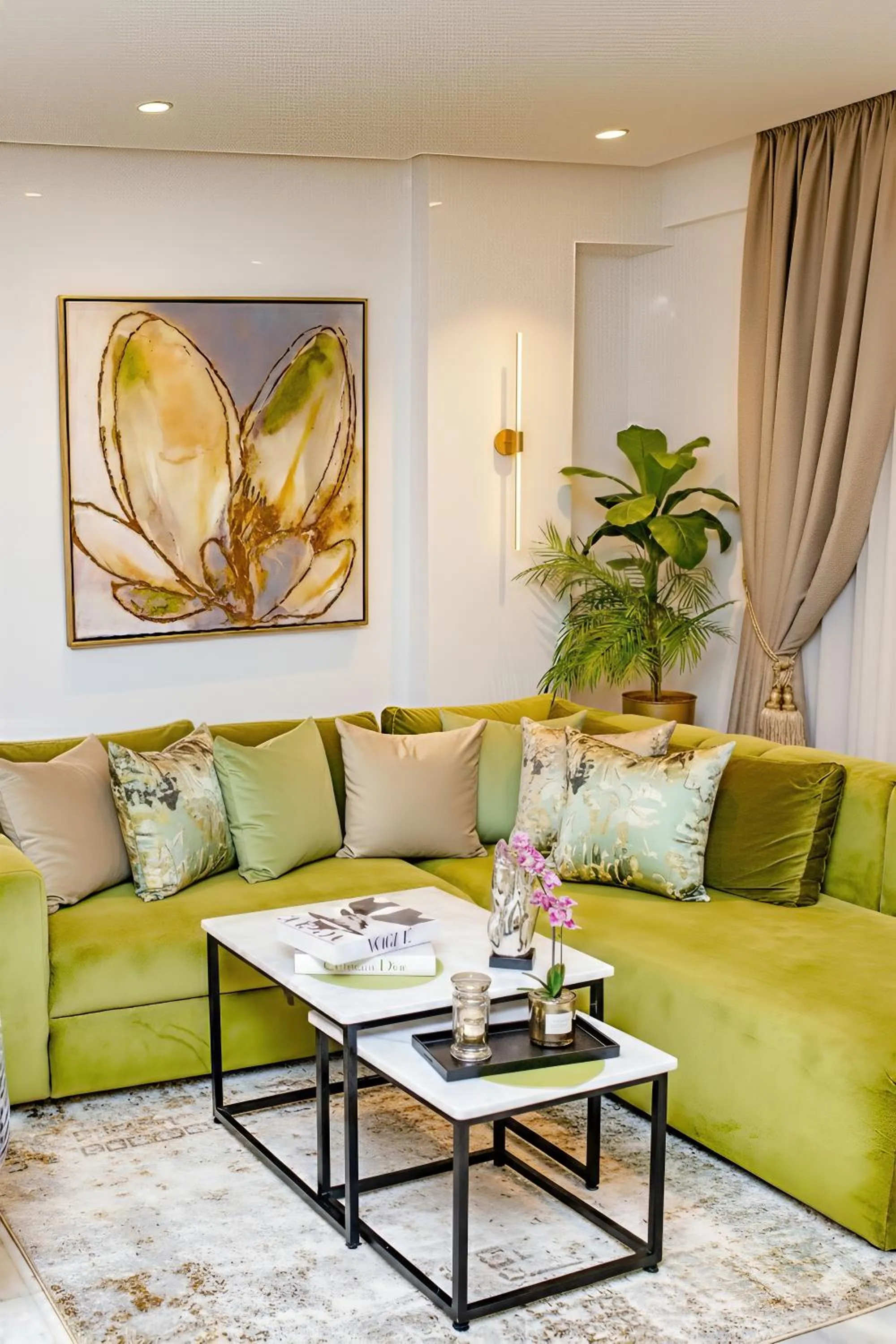 Living room in Family Aparthotel