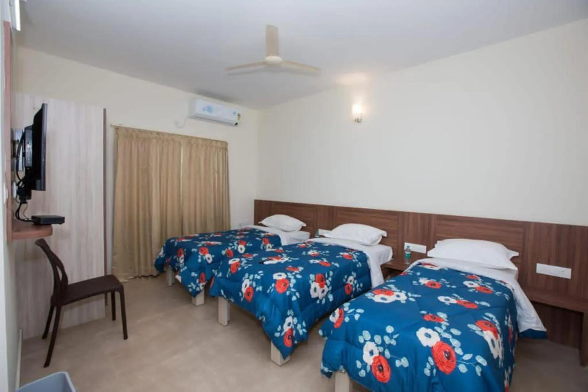 Bed in HOTEL VIJAYA LAKSHMI RESIDENCY - YESHWANTHPUR