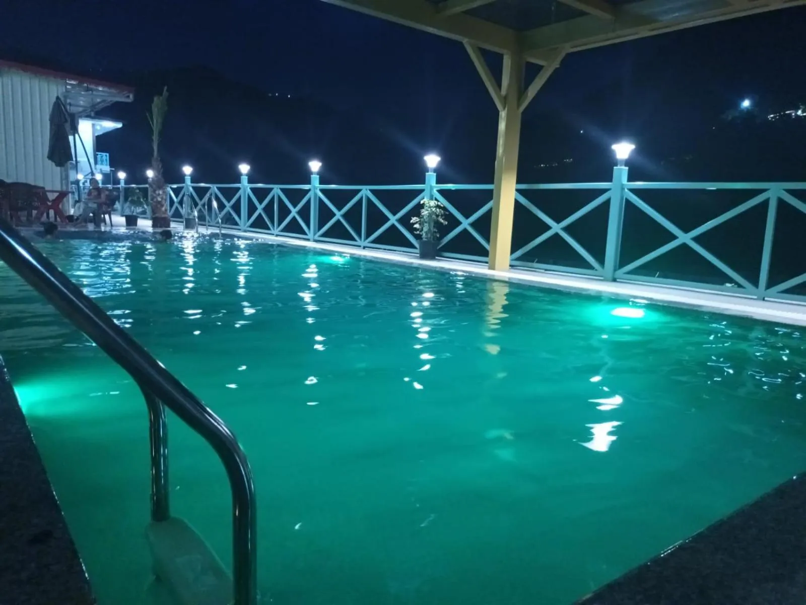 Swimming pool in MR River Resort - Mohanchatti Rishikesh