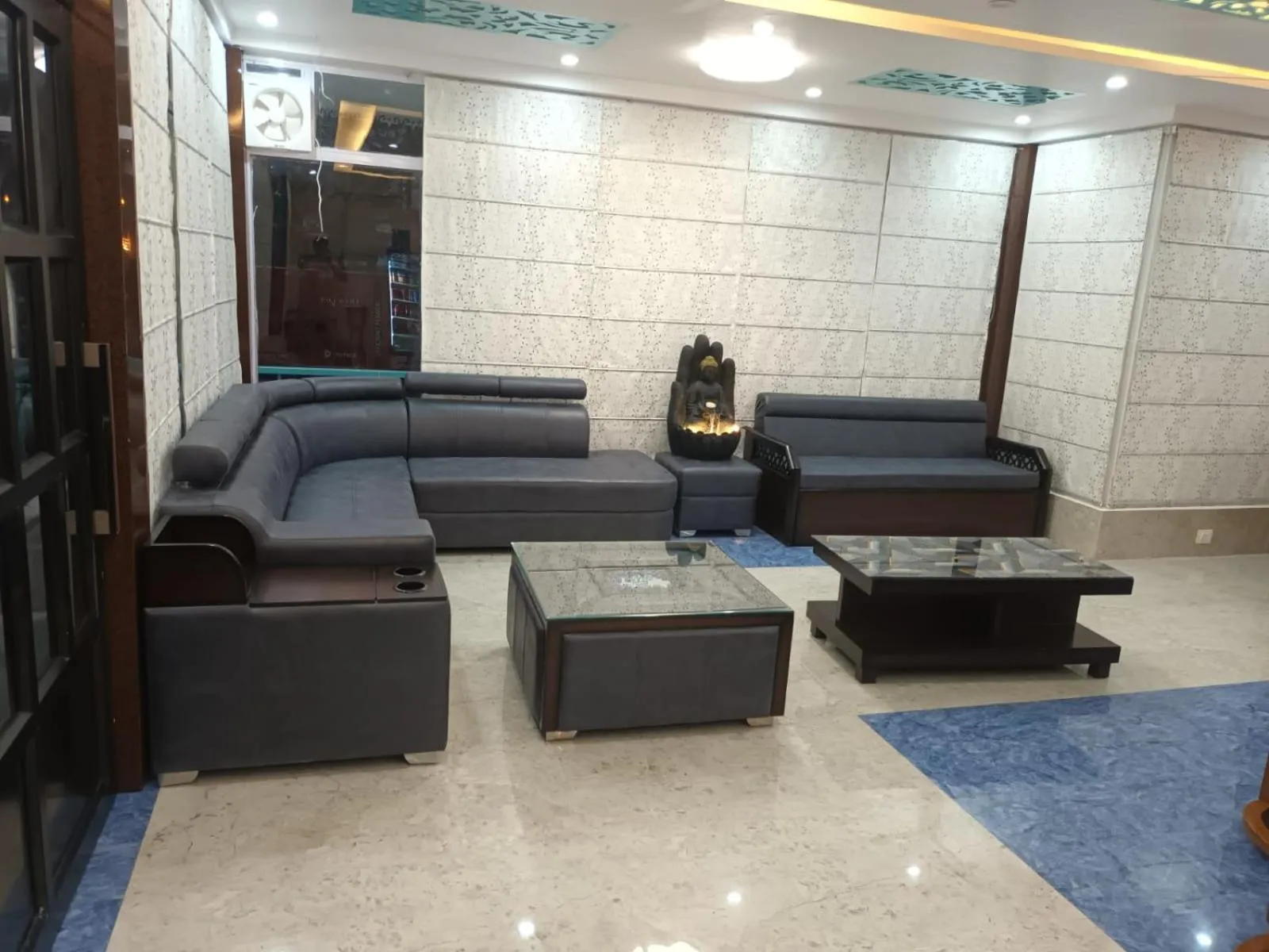 Seating area in MR River Resort - Mohanchatti Rishikesh