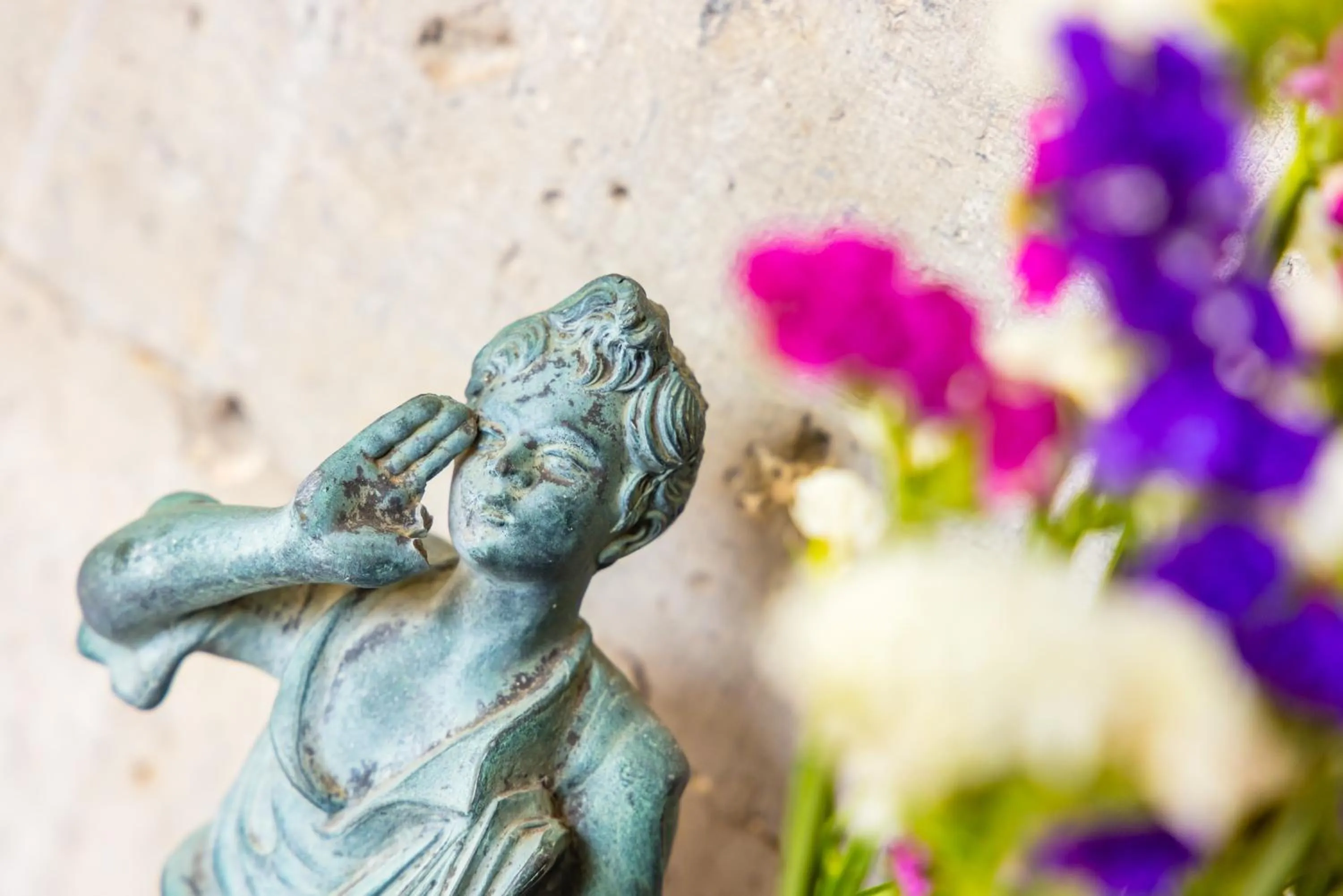 Decorative detail in Orchid Corner Guesthouse