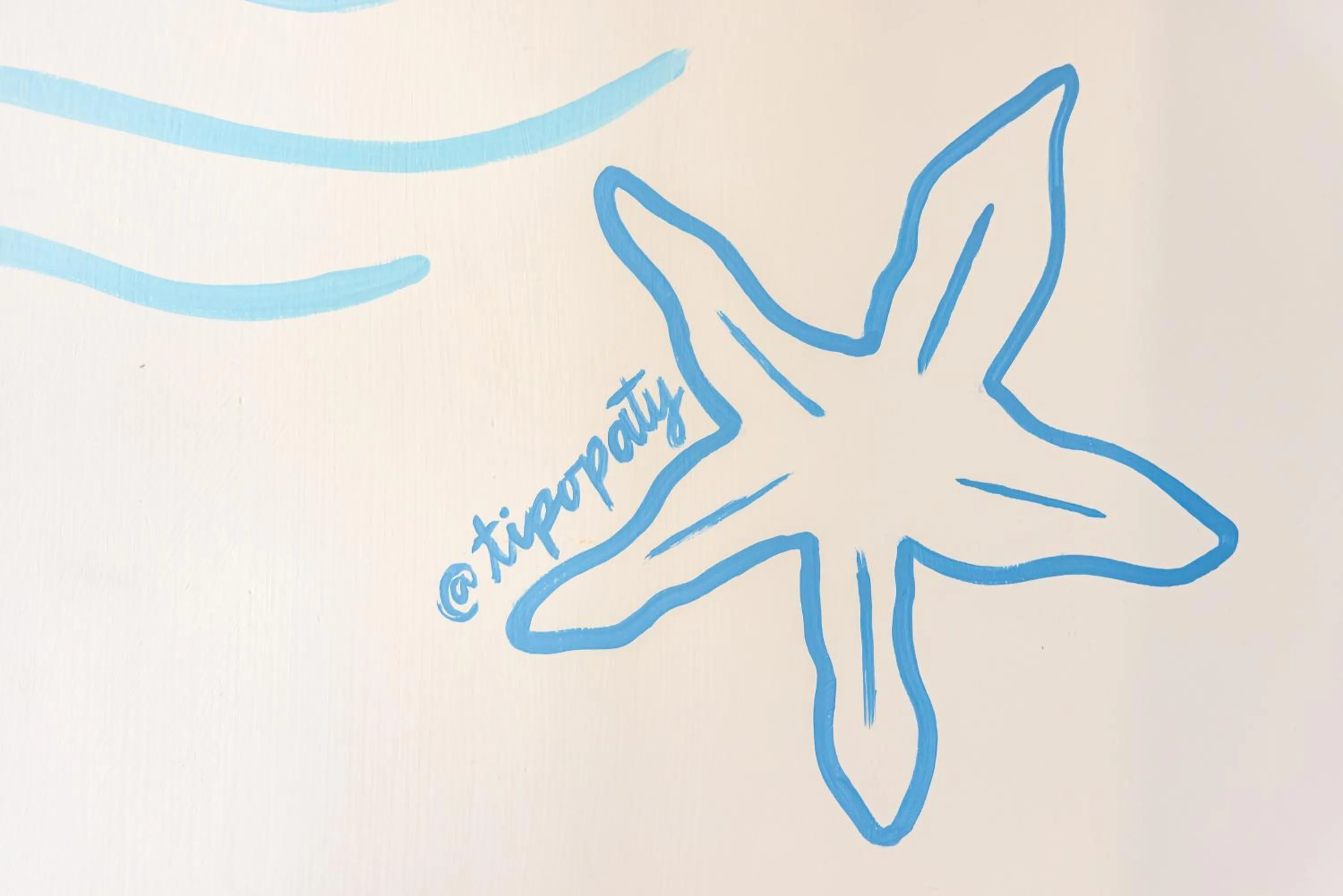 Decorative detail in Orchid Corner Guesthouse