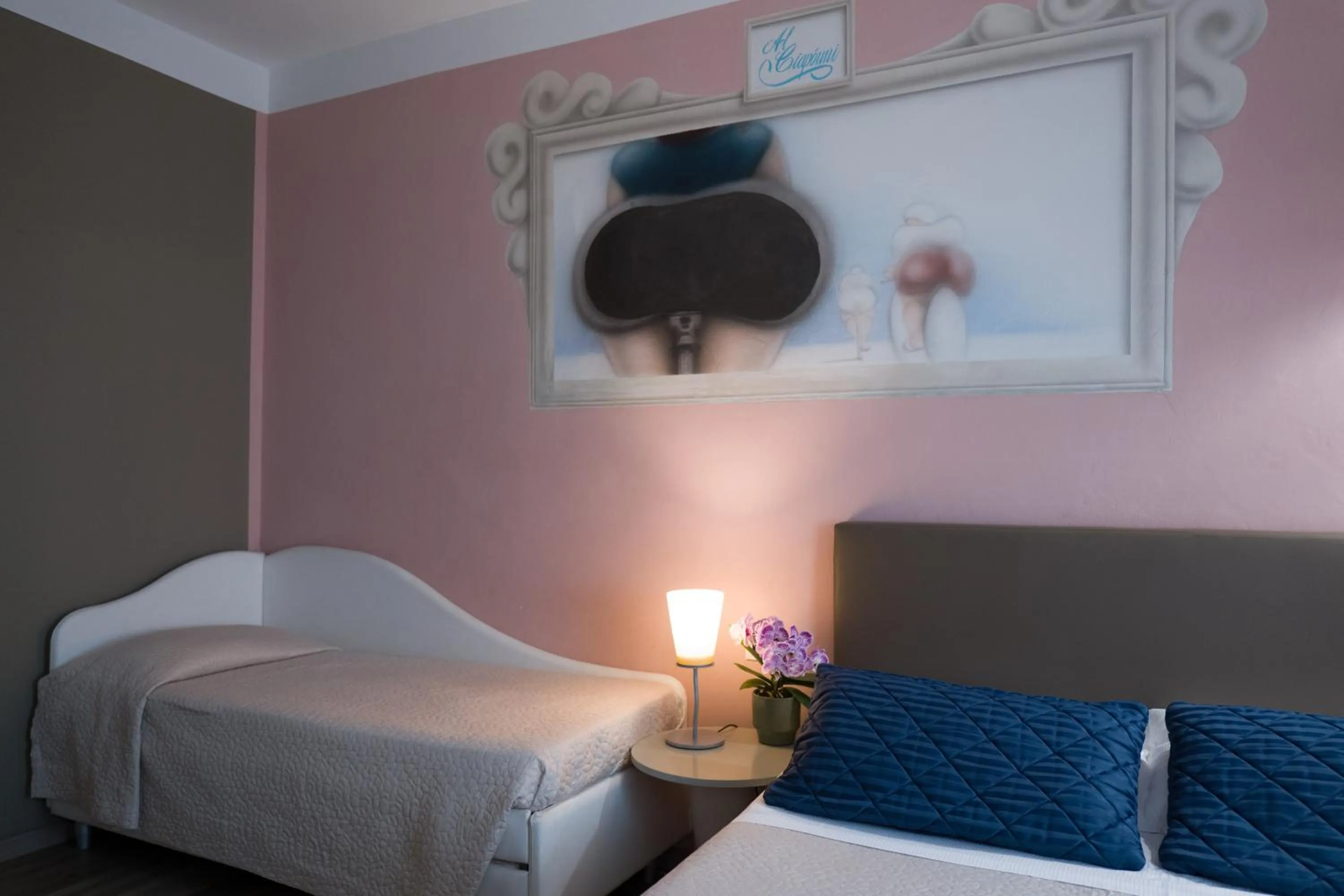 Bed in Hotel La Gradisca