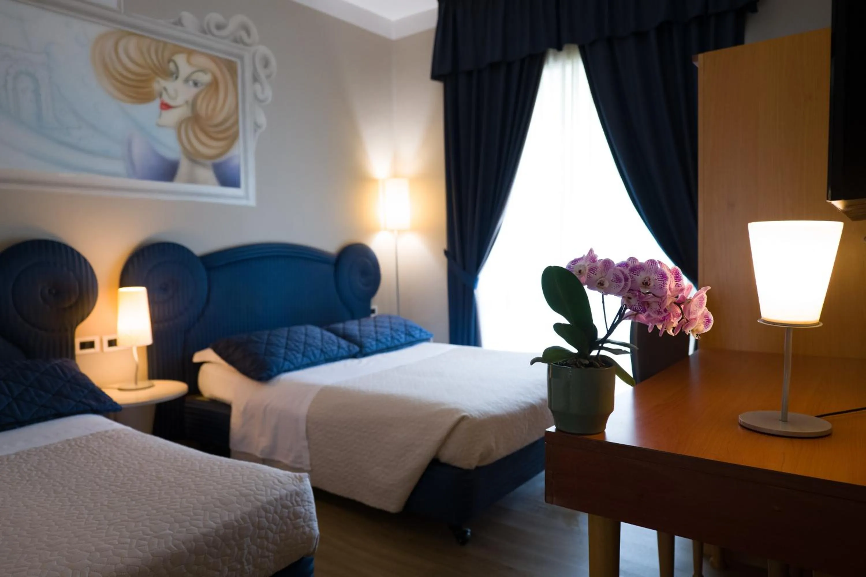 Bed in Hotel La Gradisca