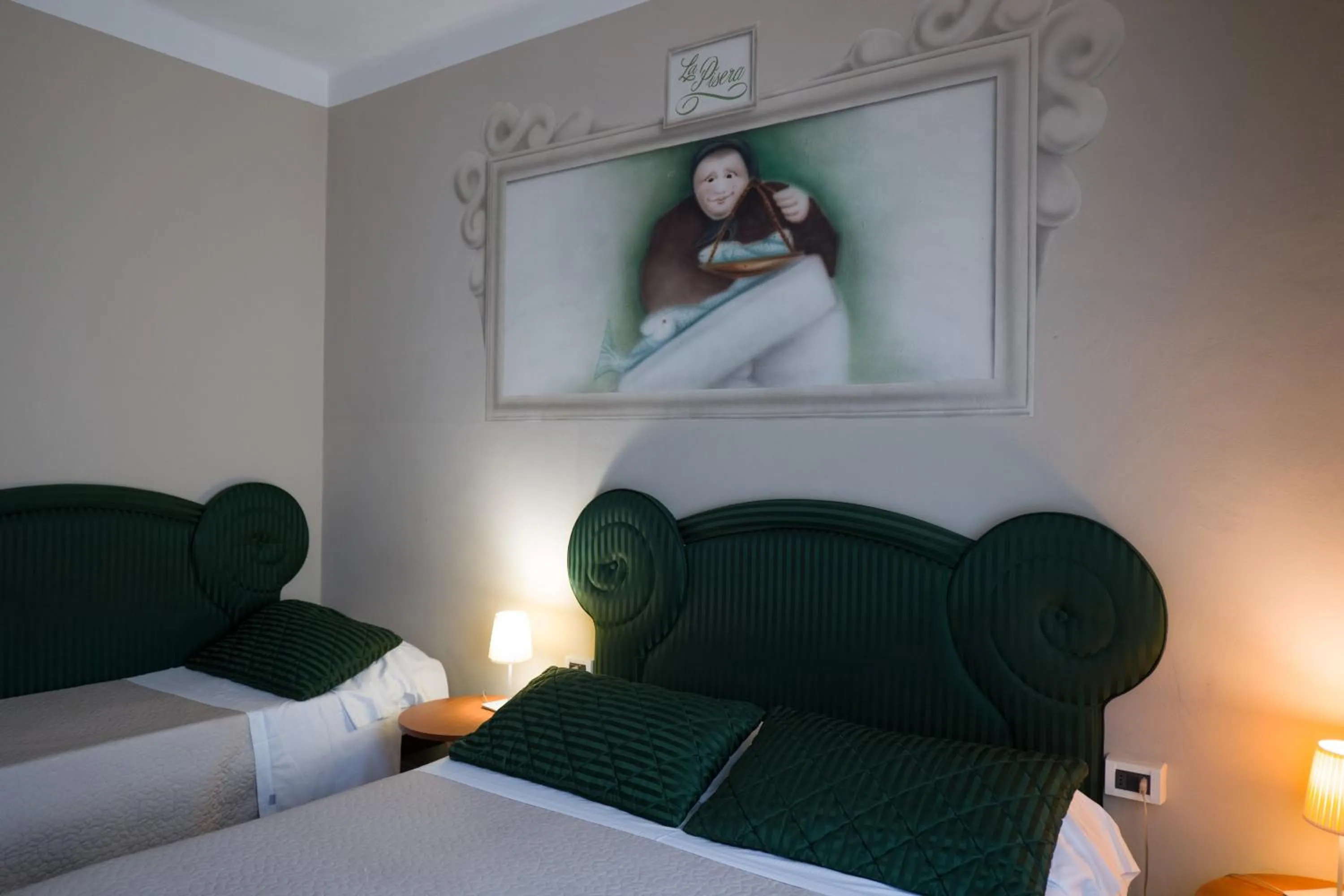 Bed in Hotel La Gradisca