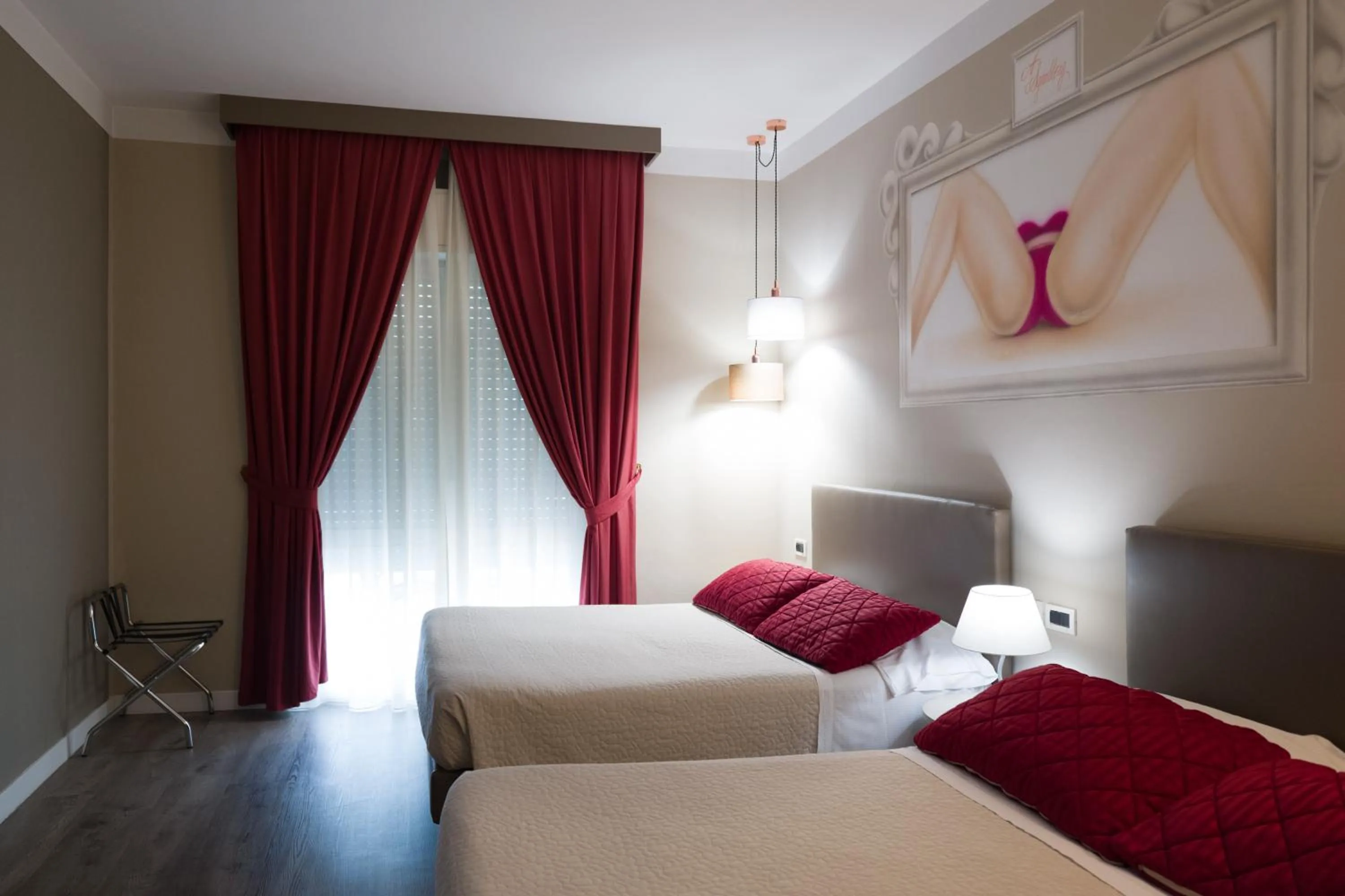 Bed in Hotel La Gradisca