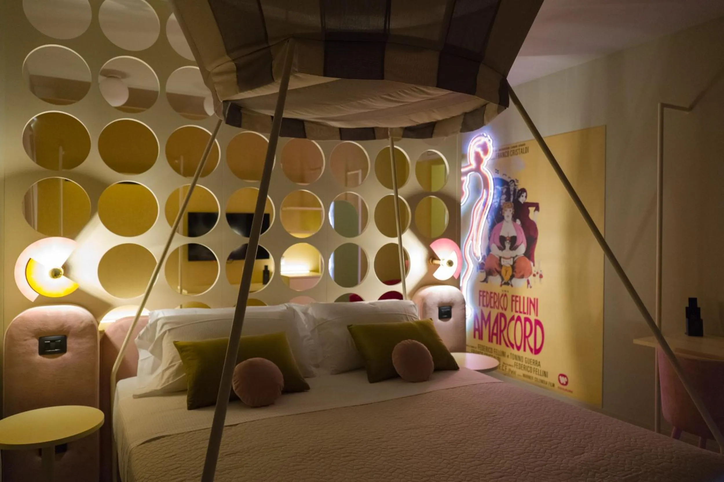 Bed in Hotel La Gradisca