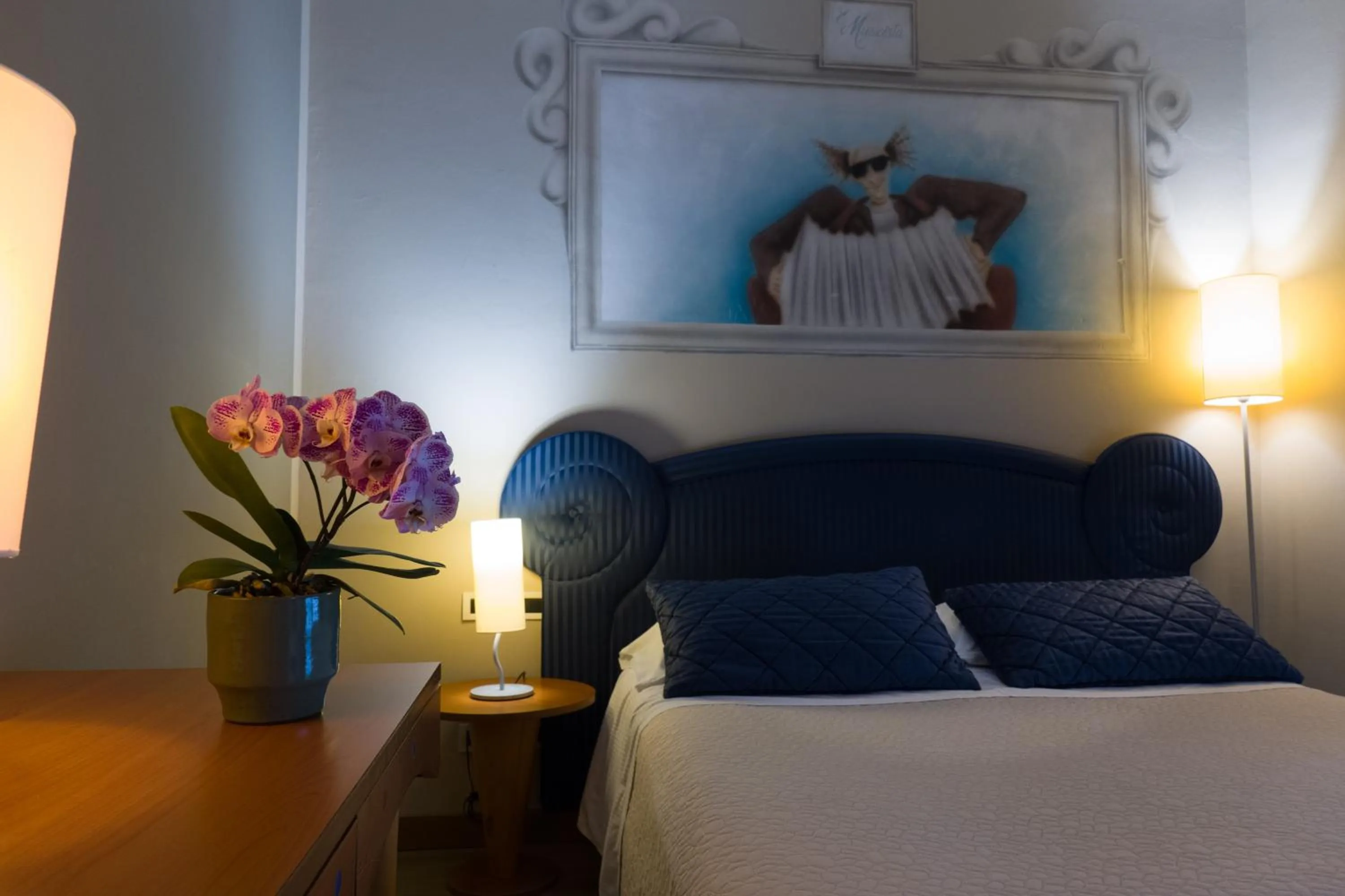 Bed in Hotel La Gradisca