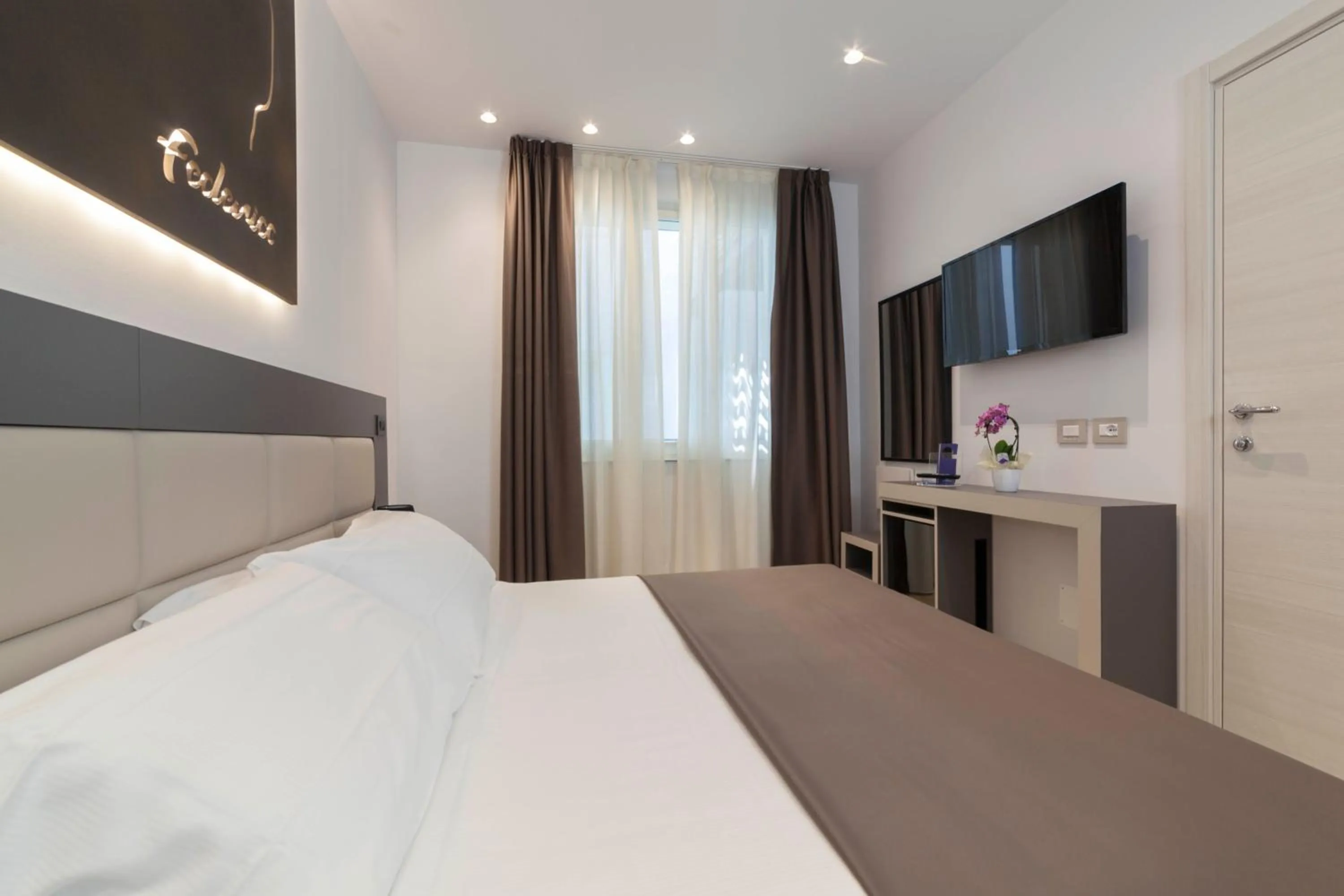 Bedroom, Bed in Hotel La Gradisca