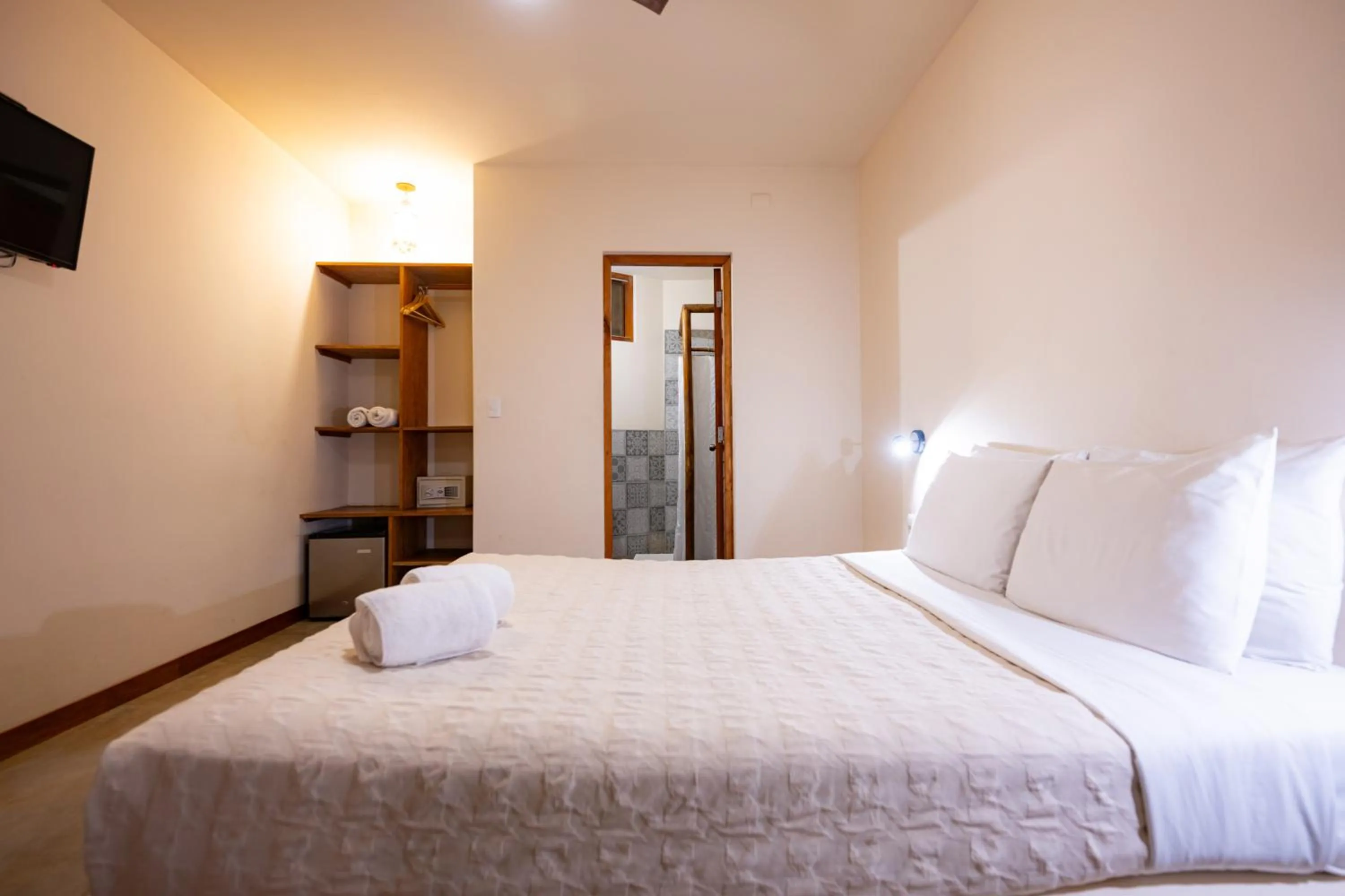 Bed in Hospedaje La Quebrada