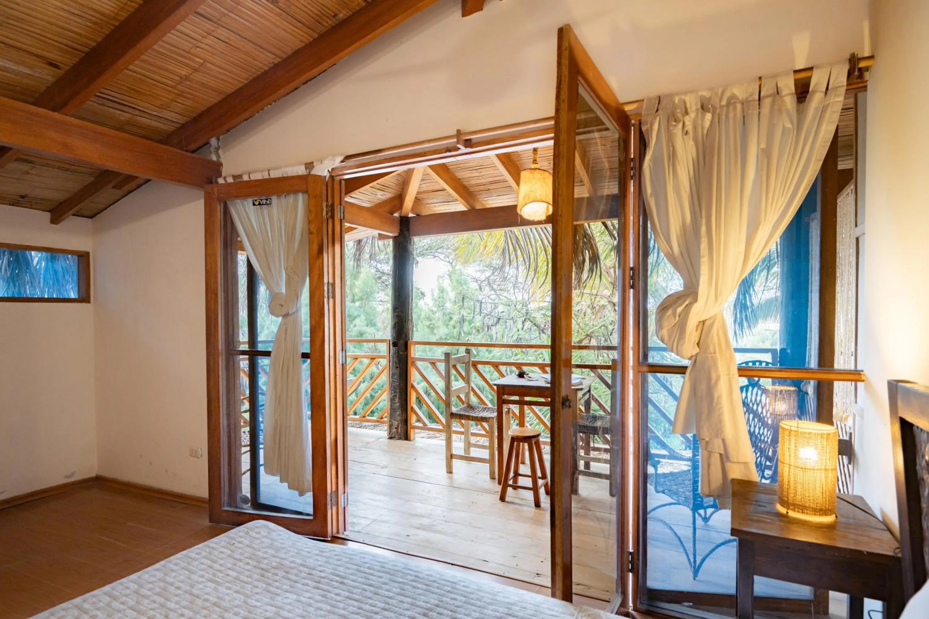 Bed in Hospedaje La Quebrada