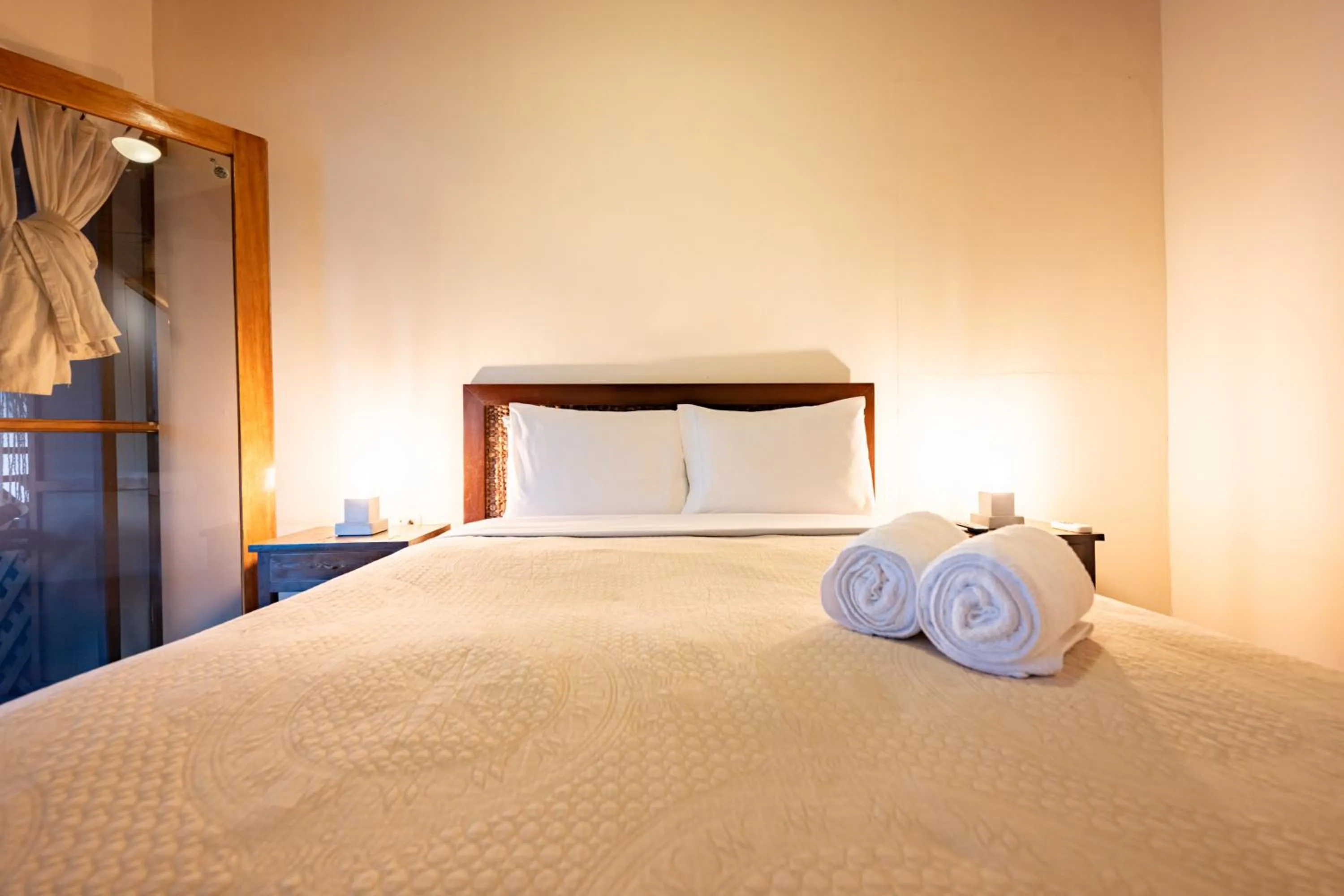 Bed in Hospedaje La Quebrada