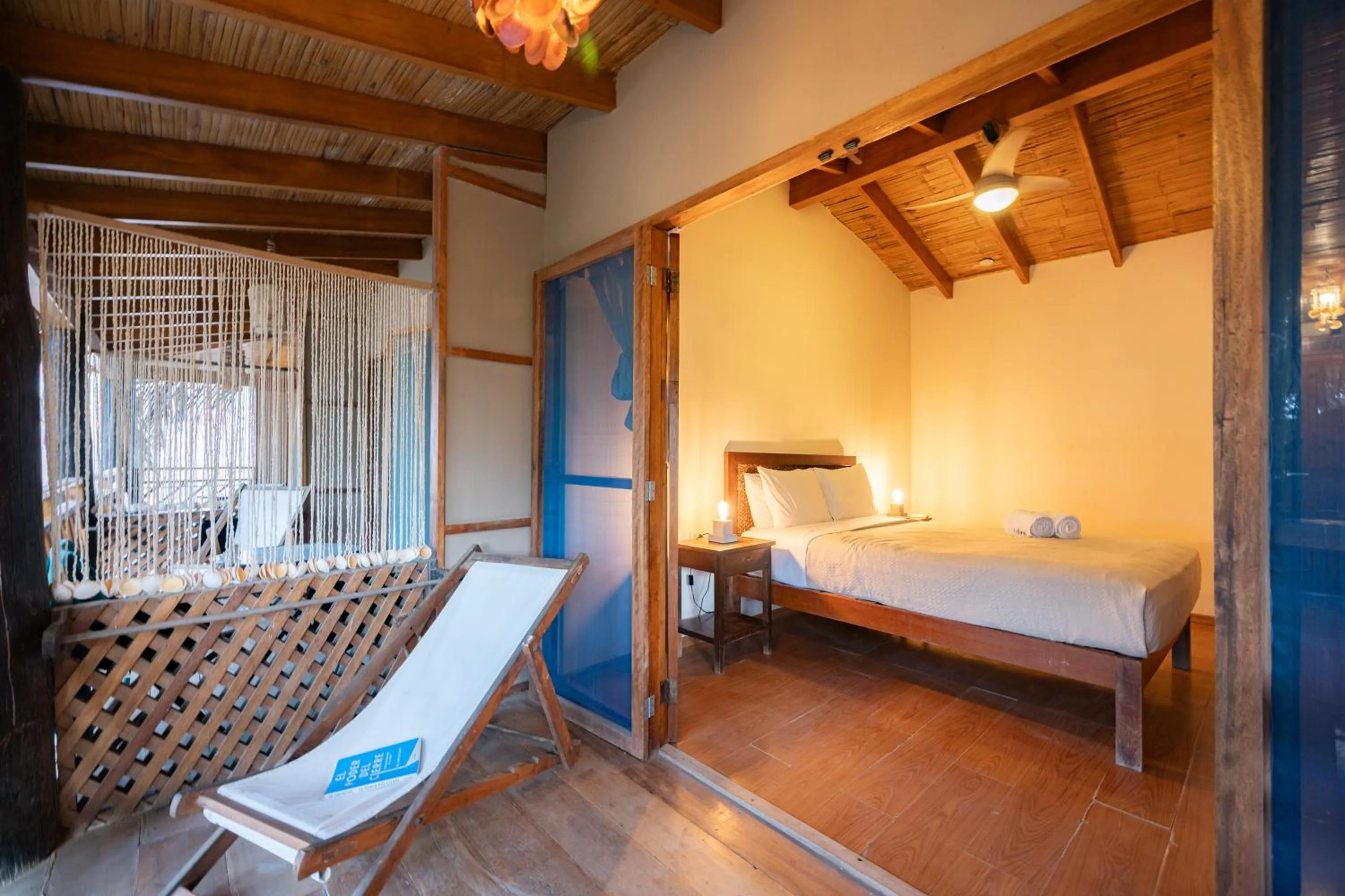 Bed in Hospedaje La Quebrada