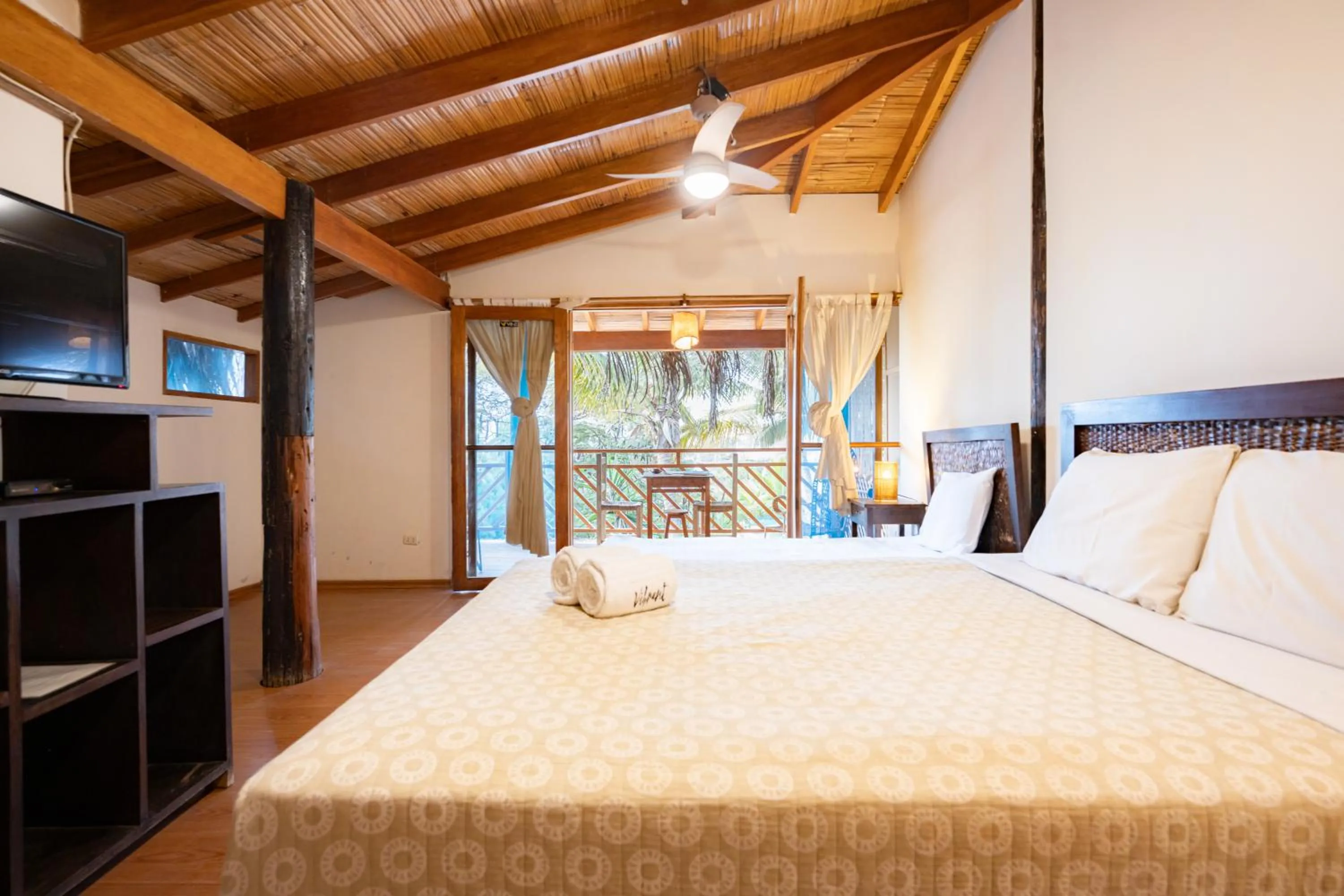 Bed in Hospedaje La Quebrada