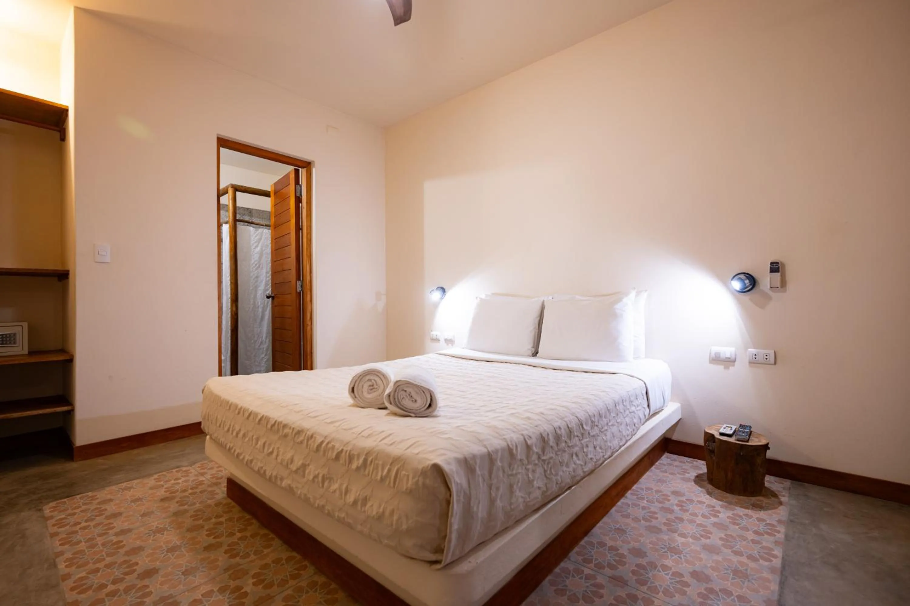 Bed in Hospedaje La Quebrada