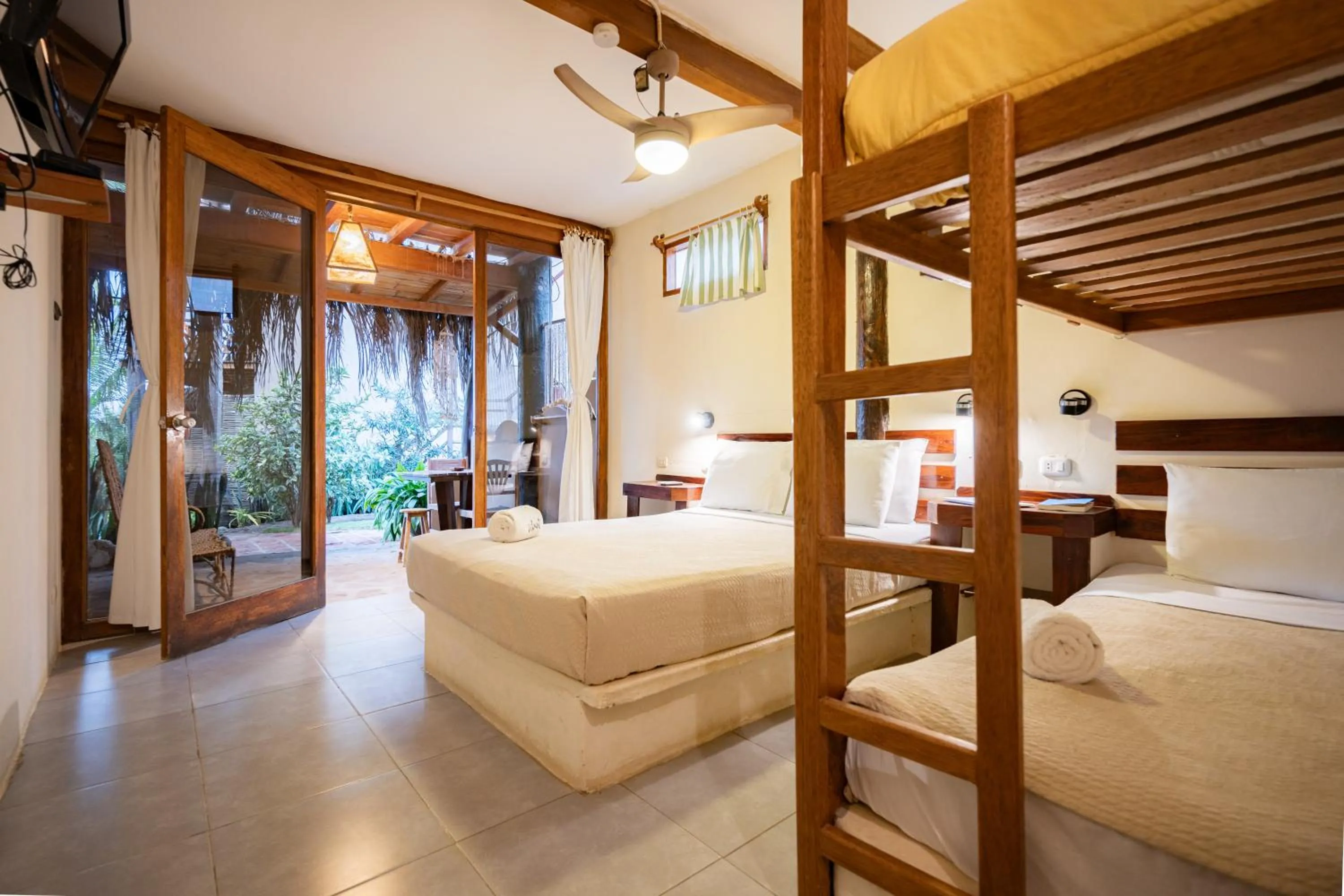 Bed in Hospedaje La Quebrada