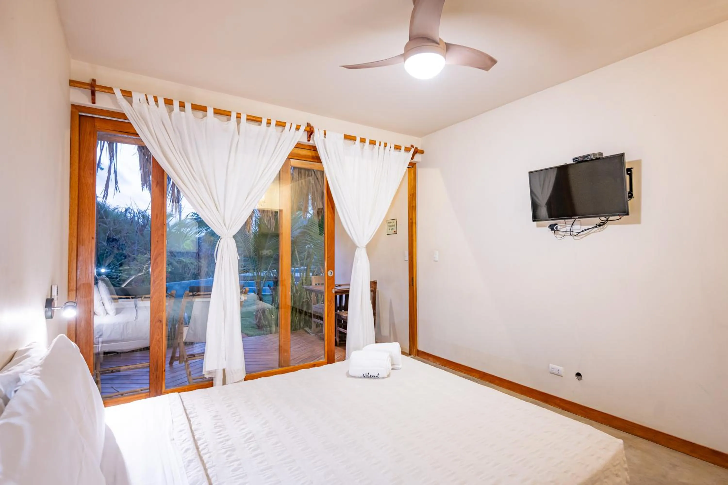 Bed in Hospedaje La Quebrada