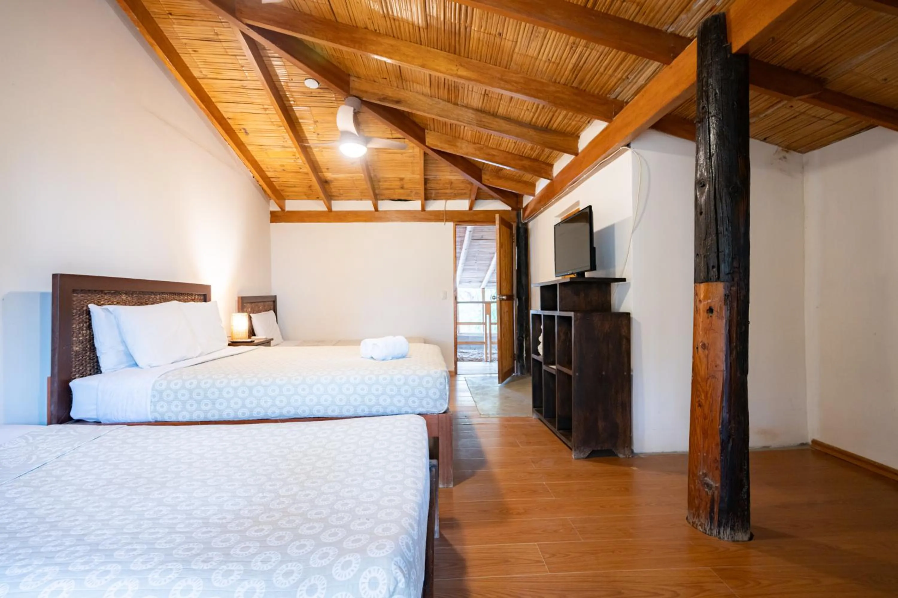 Bed in Hospedaje La Quebrada