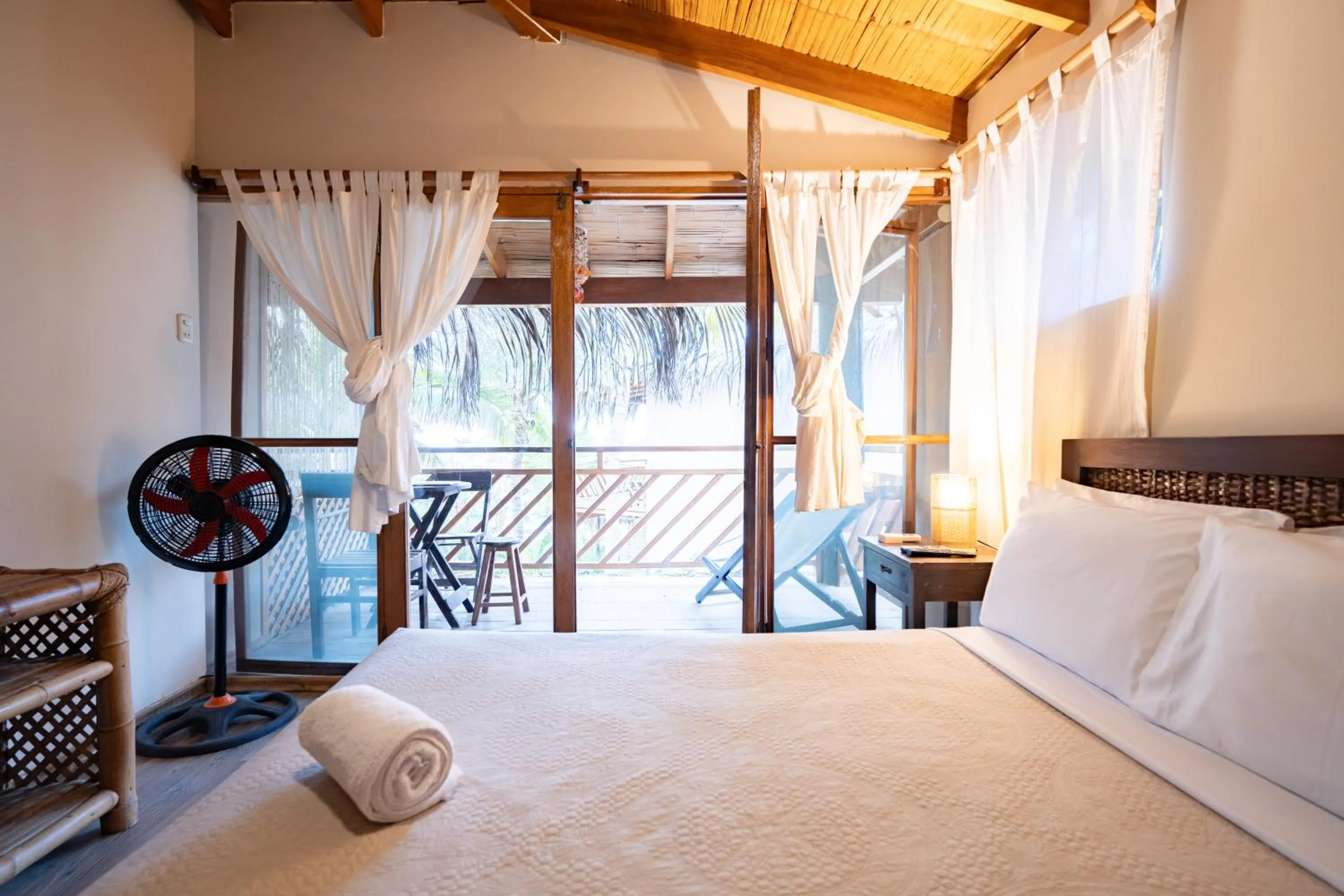 Bed in Hospedaje La Quebrada