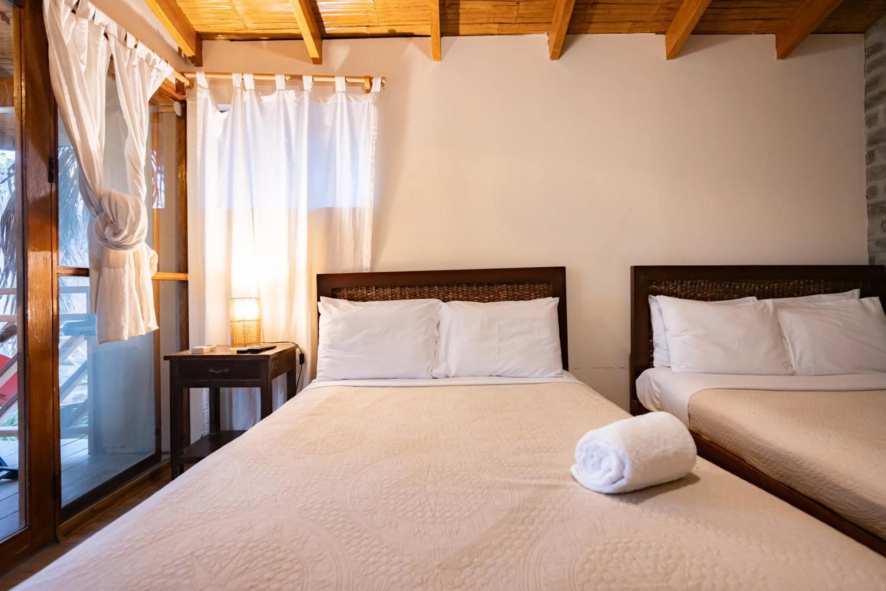 Bed in Hospedaje La Quebrada