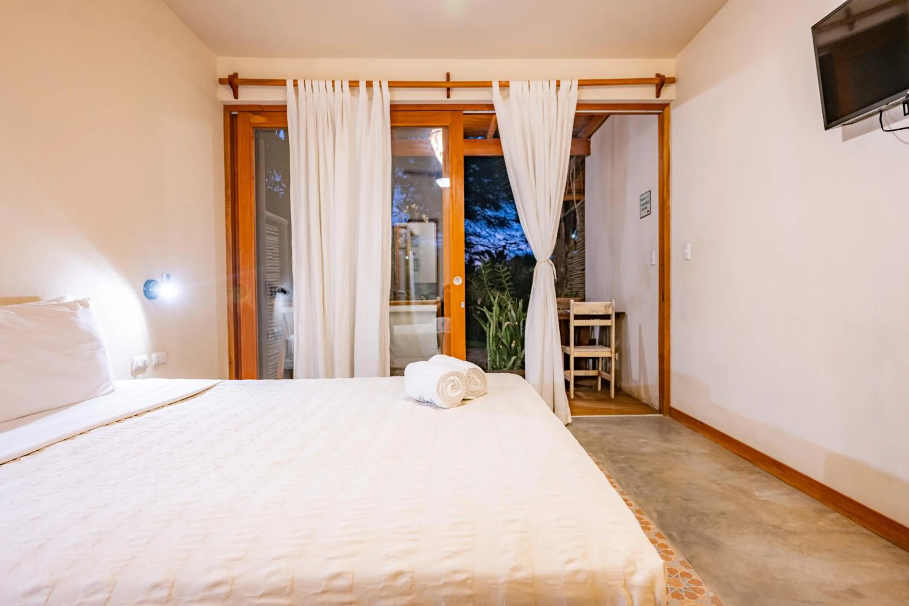 Bed in Hospedaje La Quebrada