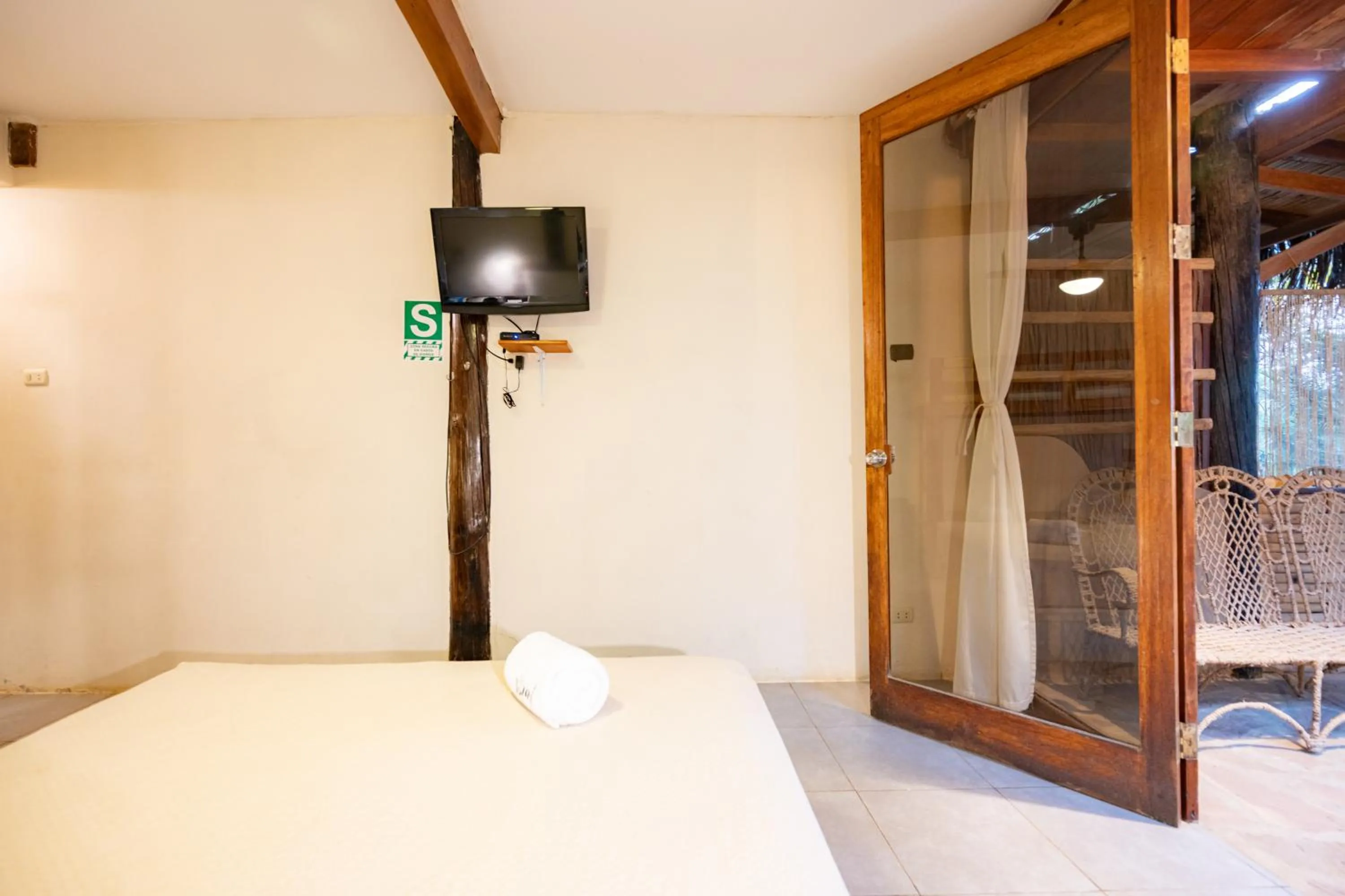 Bed in Hospedaje La Quebrada