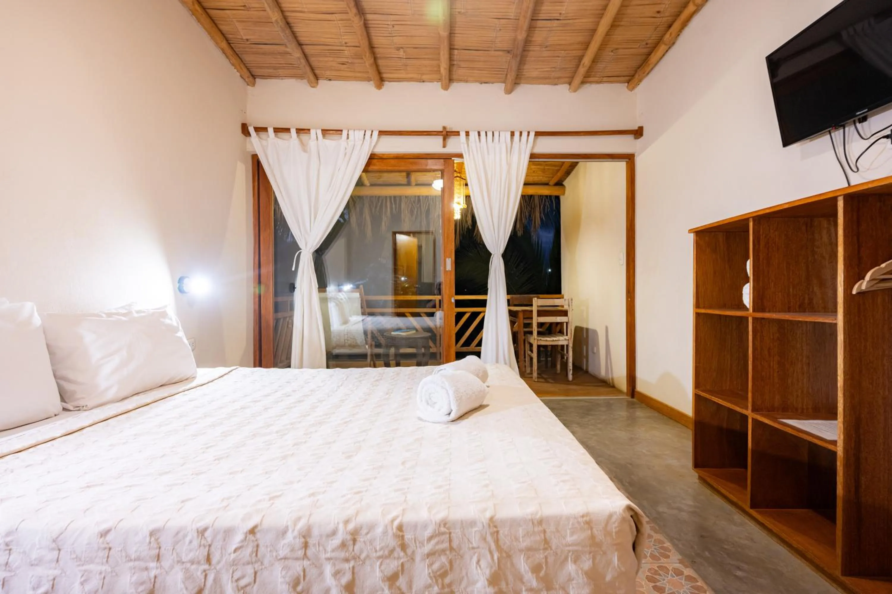 Bed in Hospedaje La Quebrada