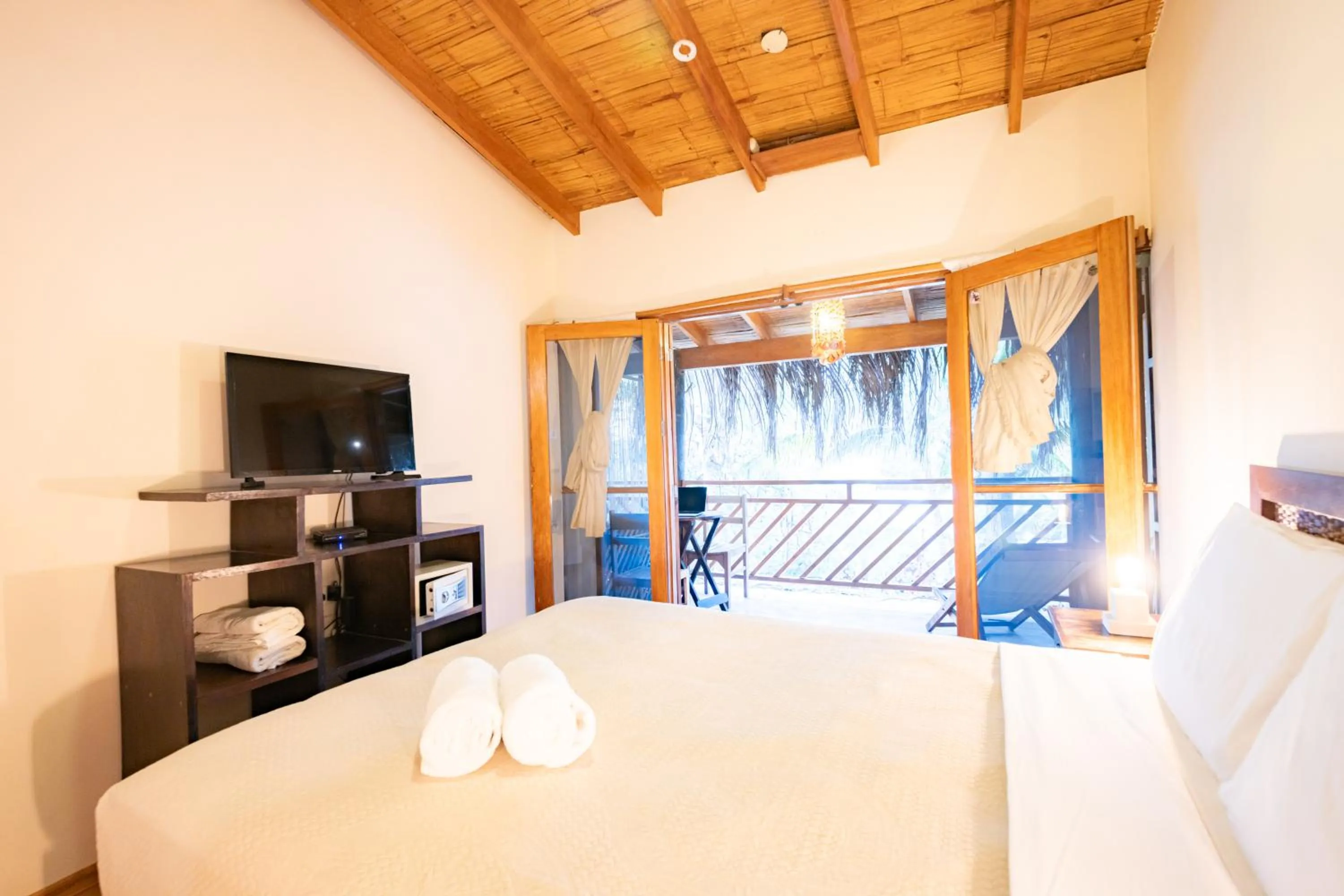 Bed in Hospedaje La Quebrada