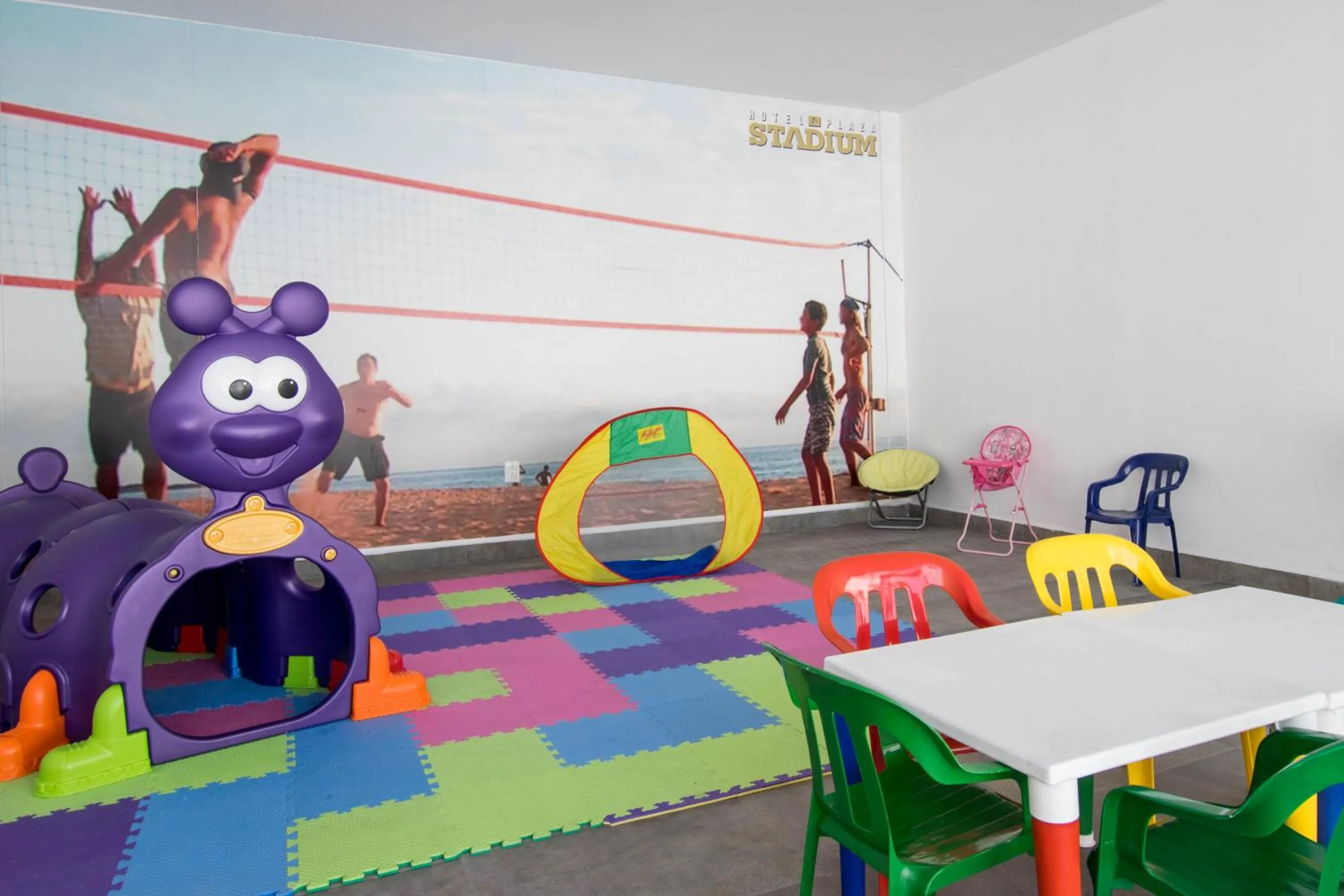 Children play ground in Hotel Stadium Leon