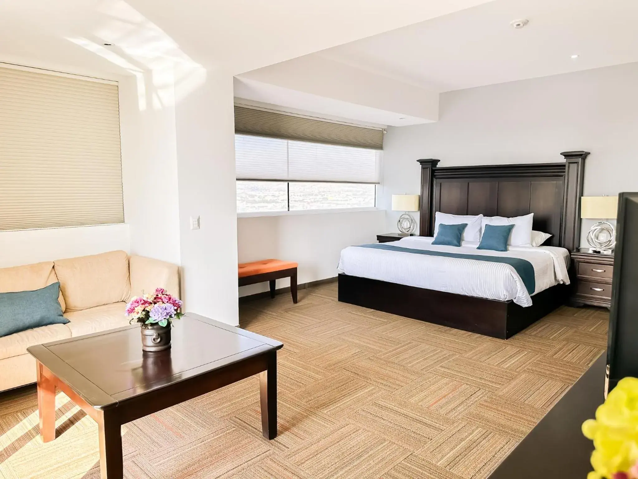 Double Room with Balcony in Hotel Stadium Leon Double Room with Balcony in Hotel Stadium Leon