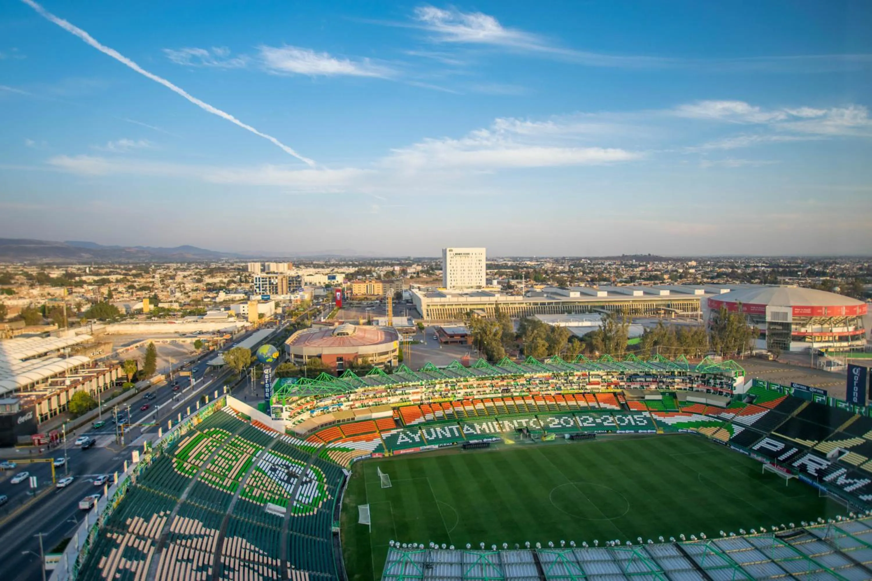 View (from property/room) in Hotel Stadium Leon